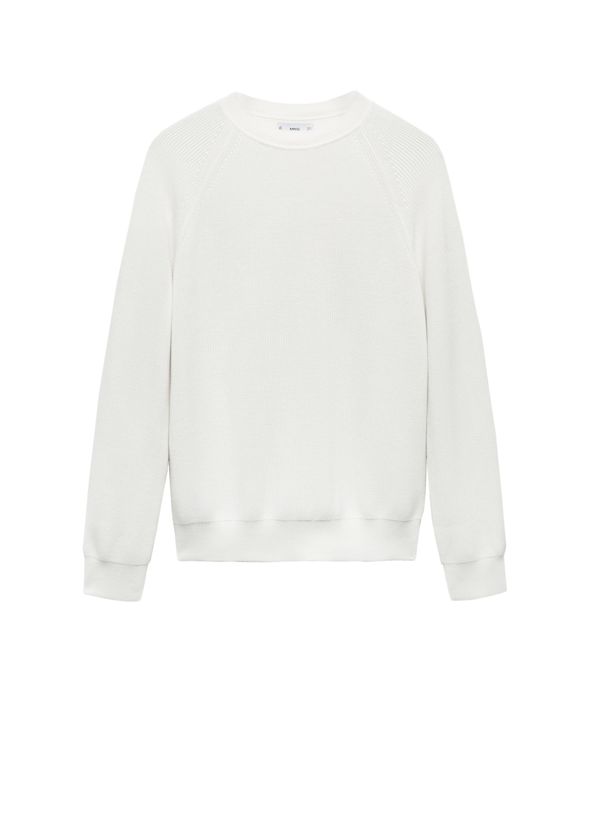 Ribbed round-neck sweater - Details of the article 9