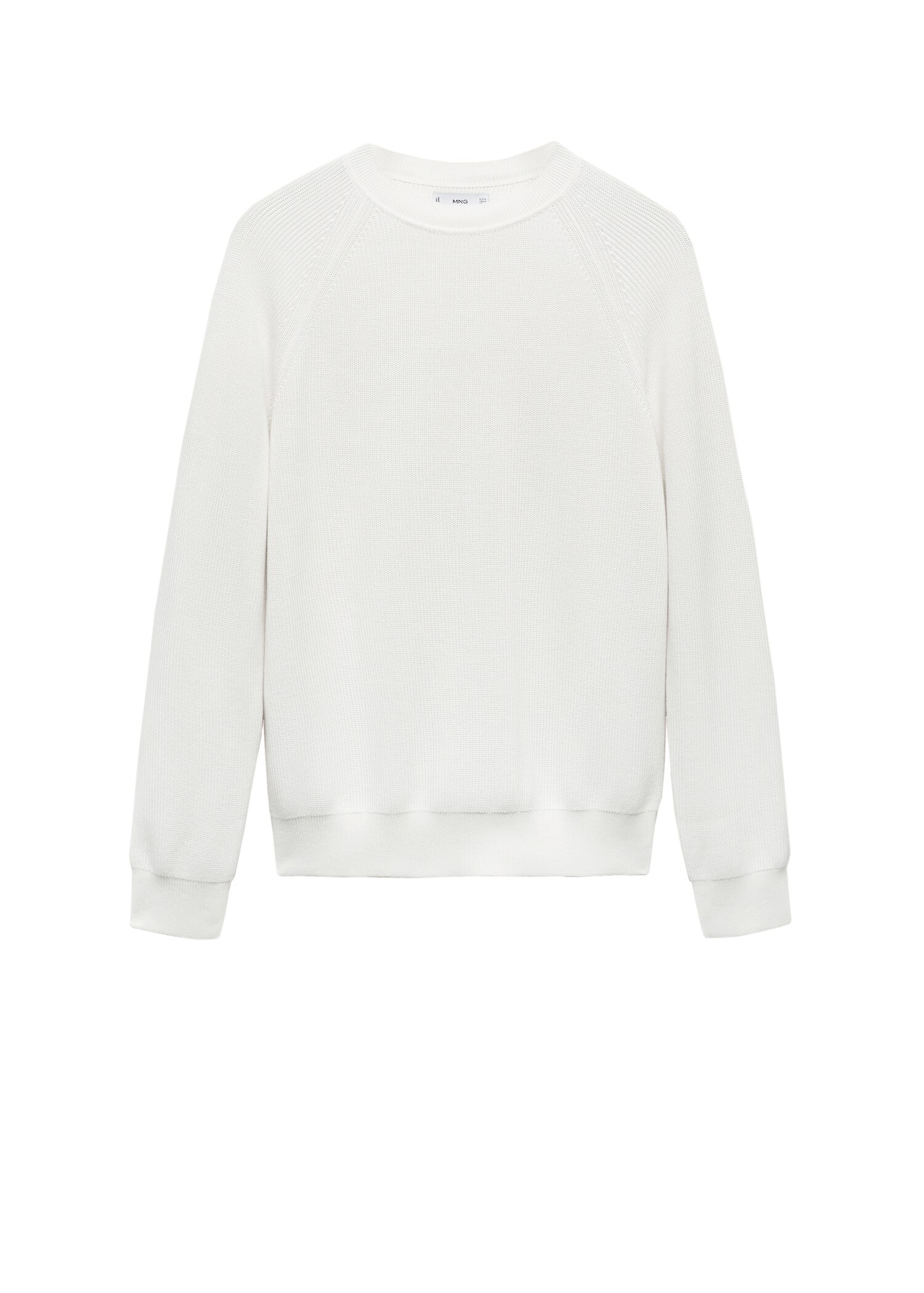Ribbed round-neck sweater - Details of the article 9