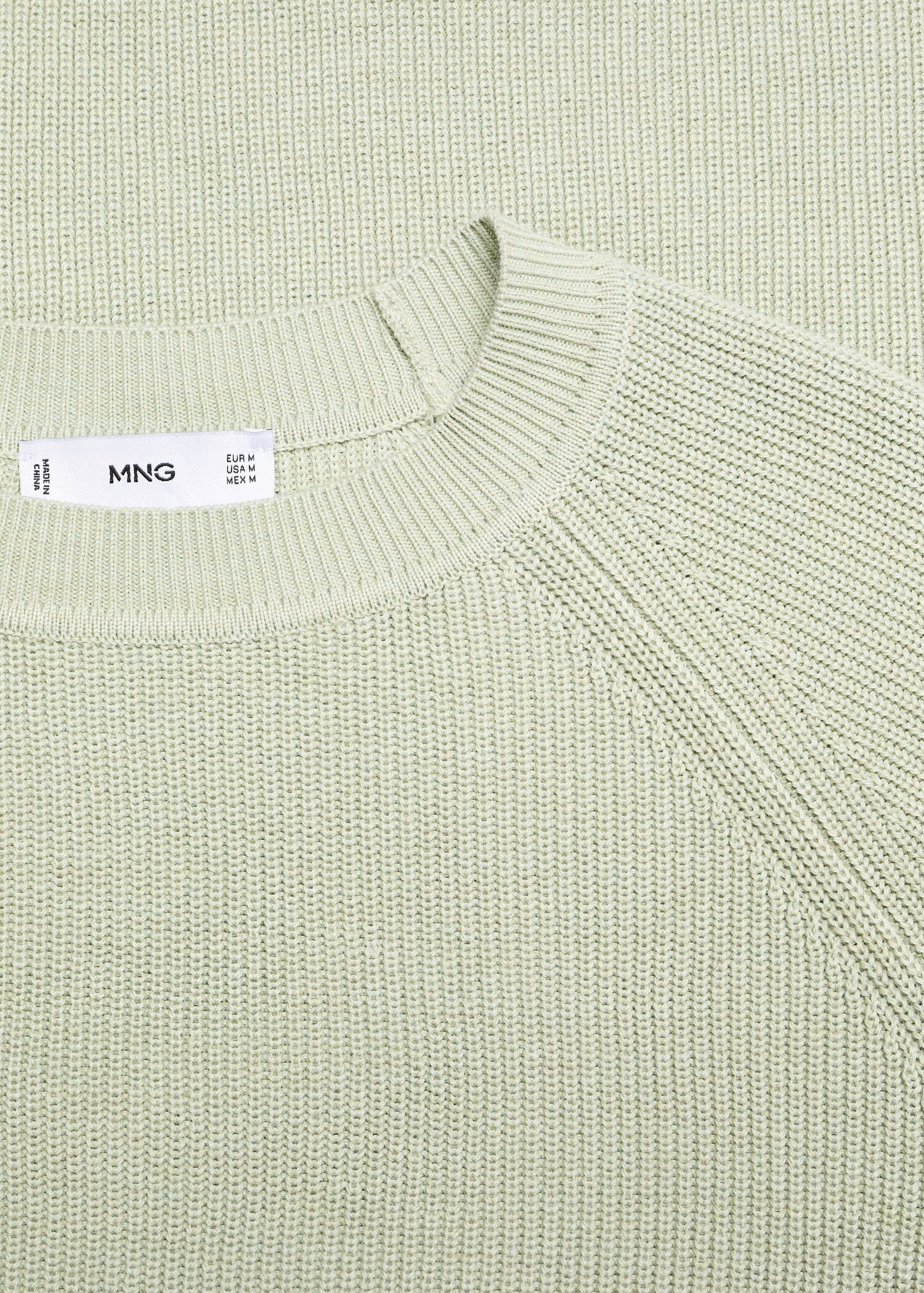 Ribbed round-neck sweater - Details of the article 8