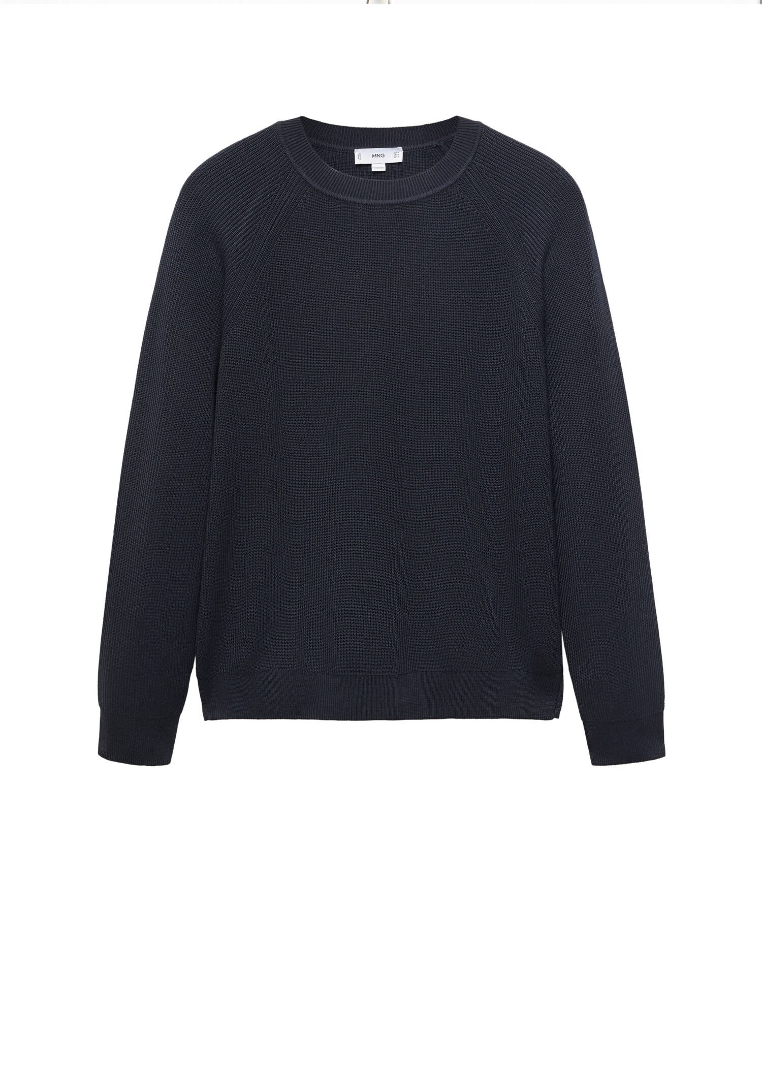 Ribbed round-neck sweater - Details of the article 9