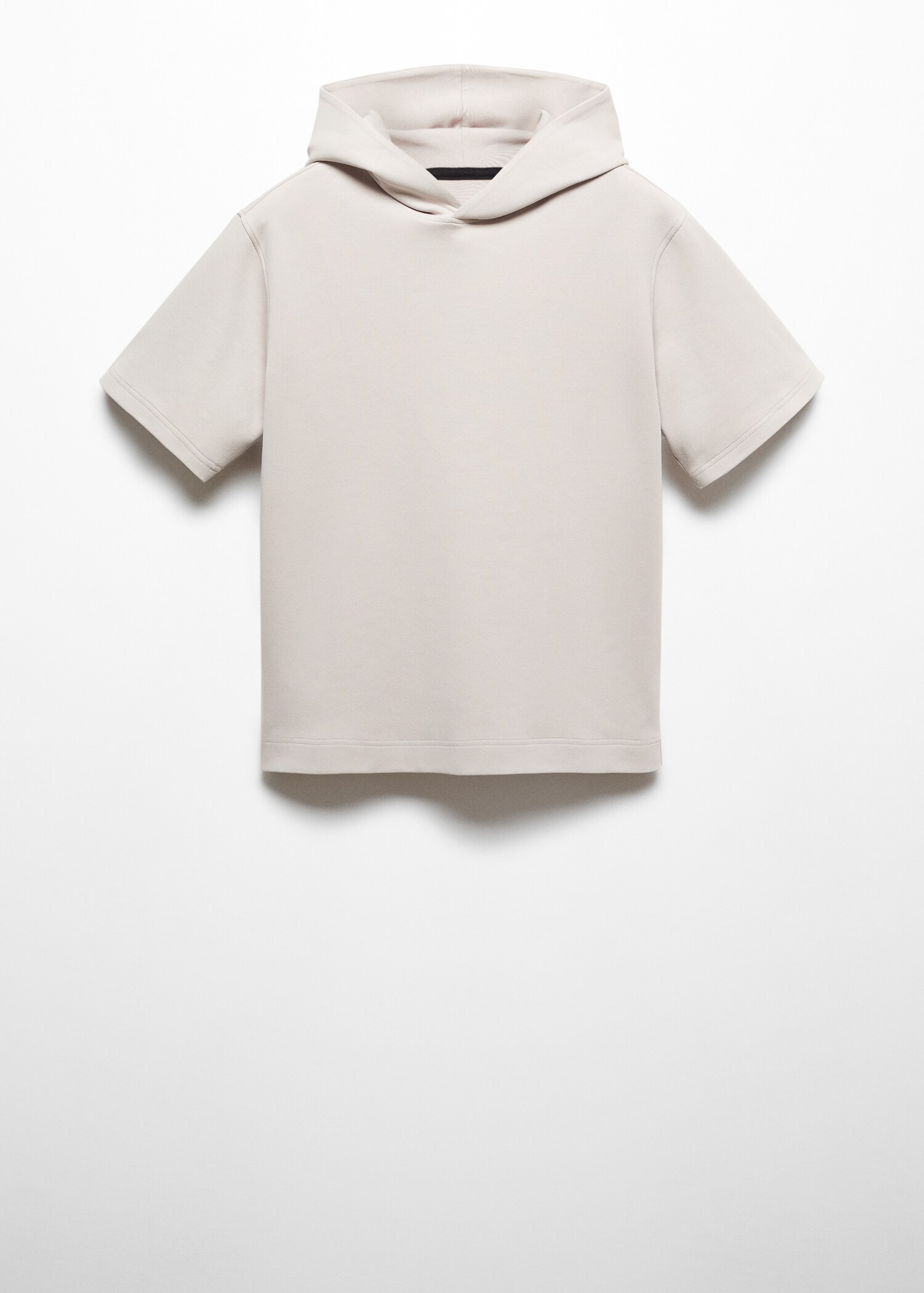 Kurzarm-Sweatshirt mit Kapuze - Artikel ohne Model