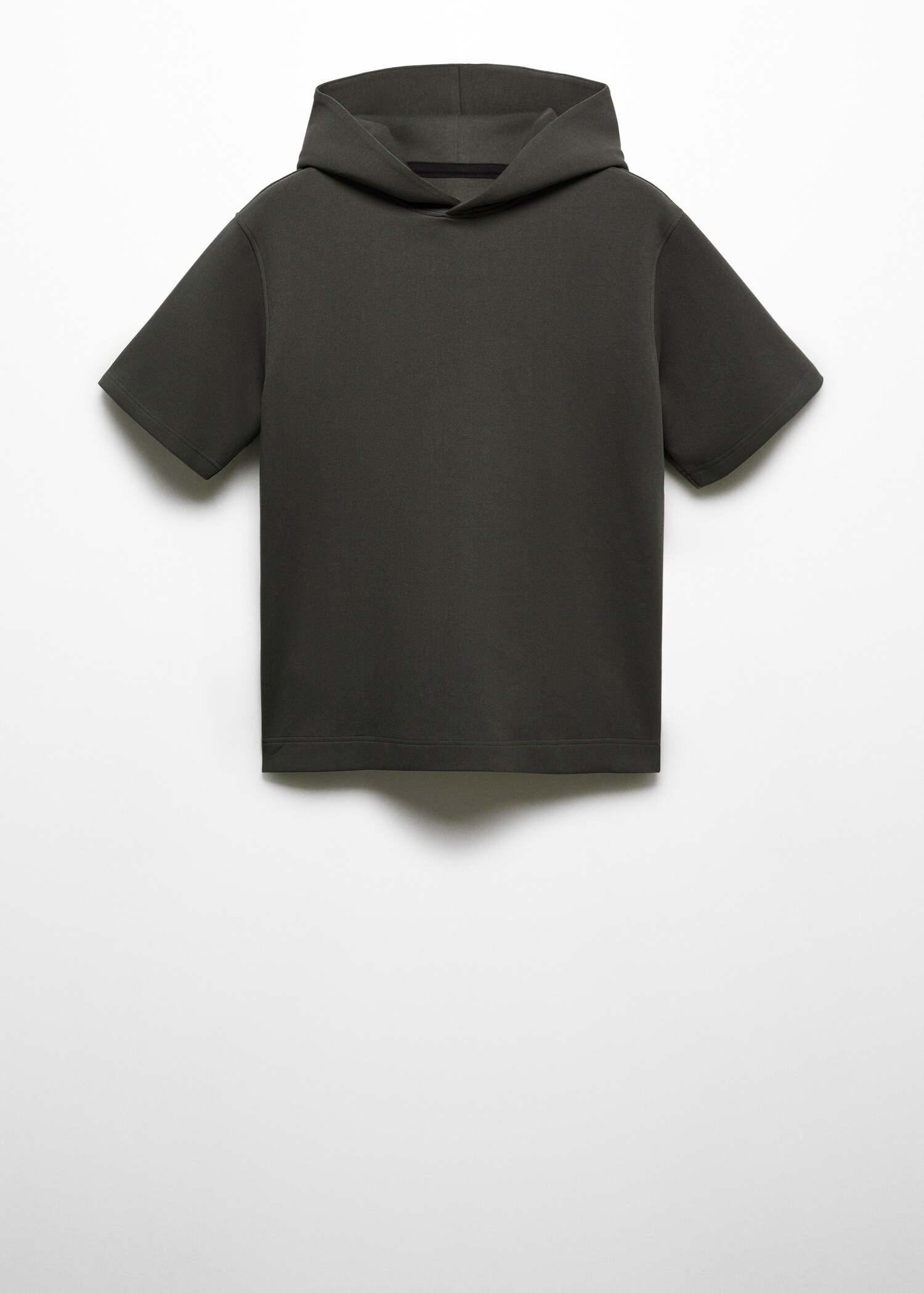 Kurzarm-Sweatshirt mit Kapuze - Artikel ohne Model
