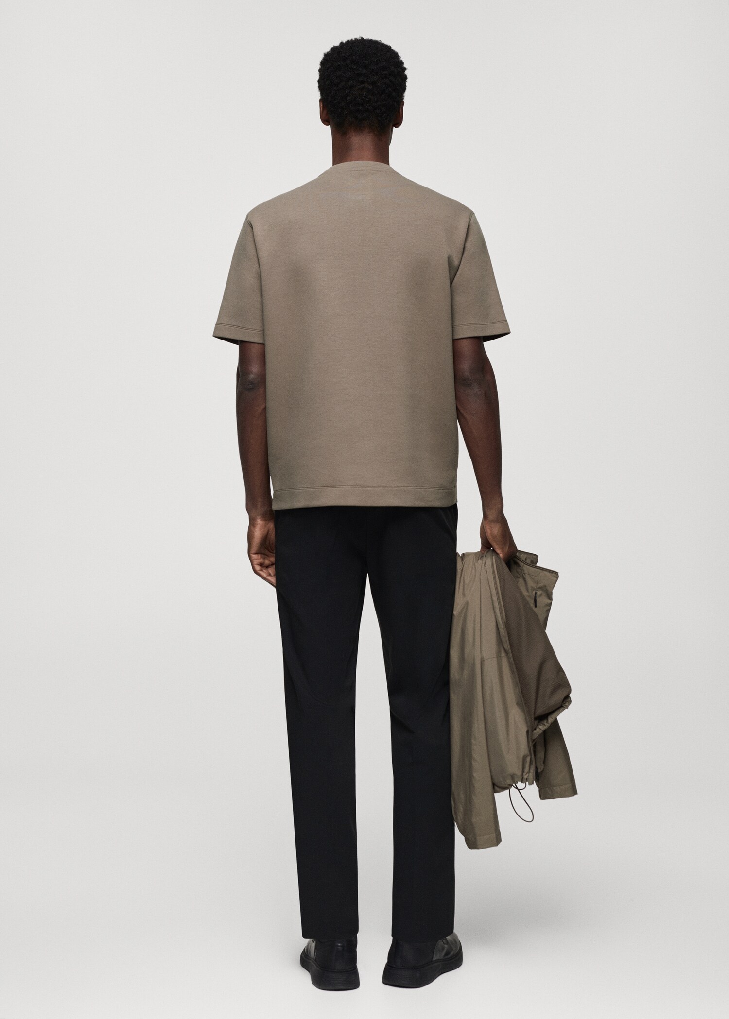 Thick cotton t-shirt - Reverse of the article