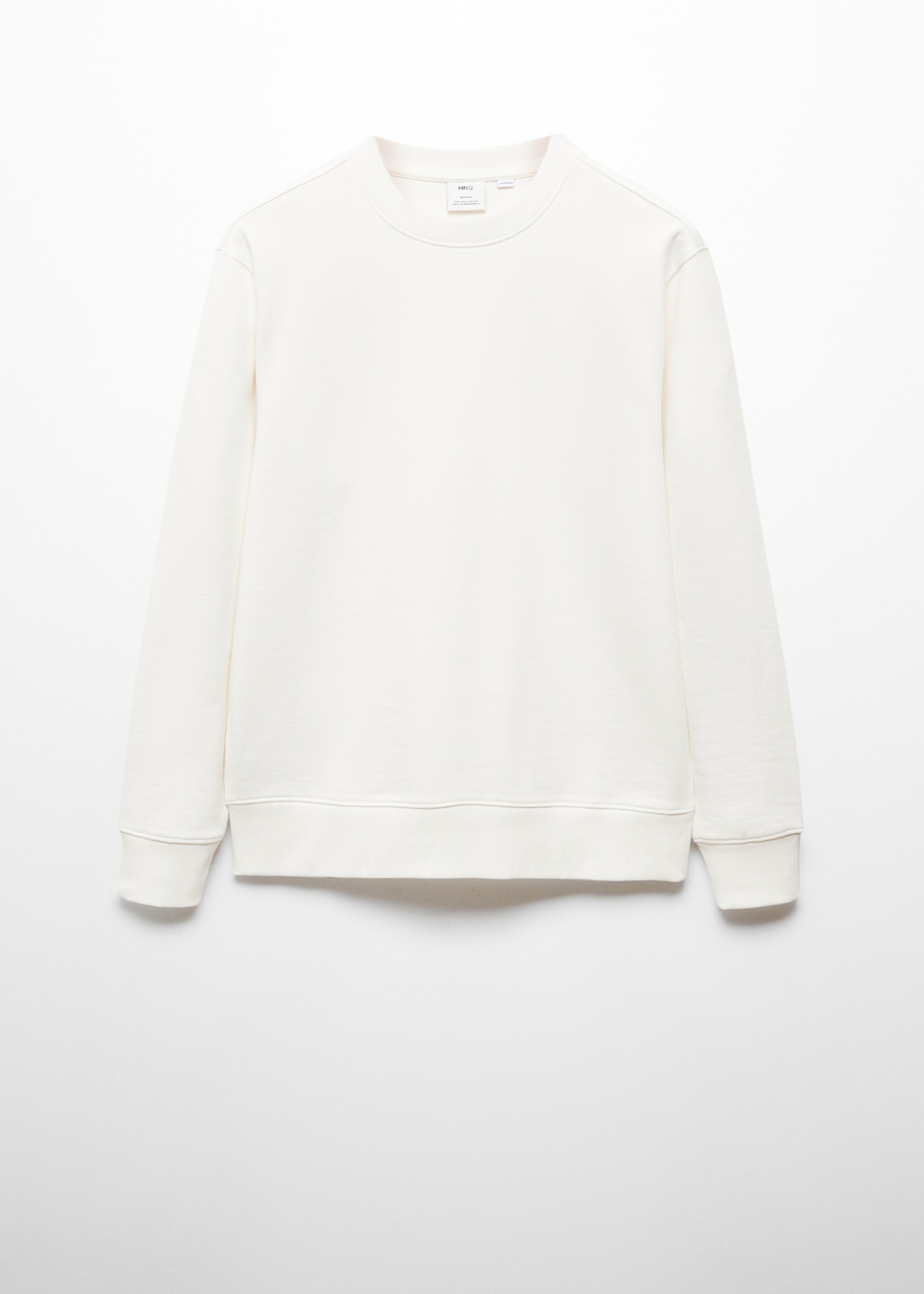 Sweat-shirt essentiel 100 % coton - Article sans modèle