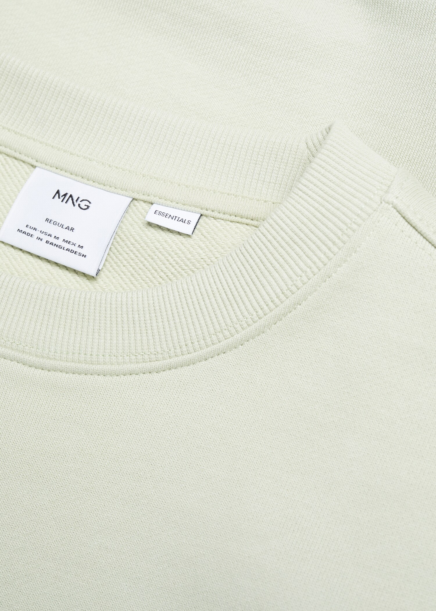 100% cotton basic sweatshirt - Details of the article 8