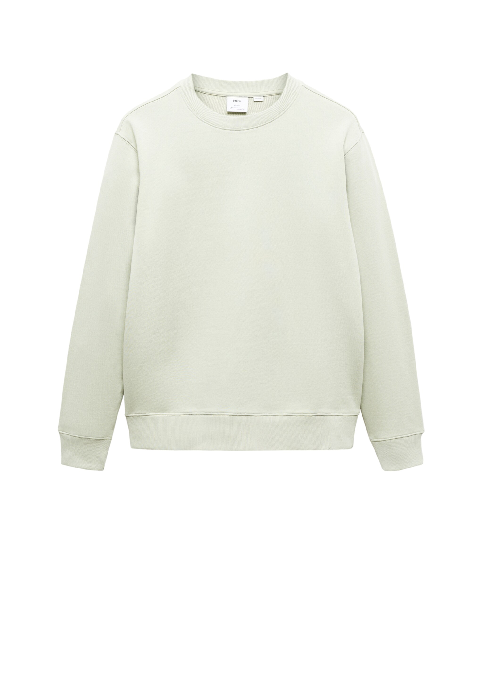 100% cotton basic sweatshirt - Details of the article 9