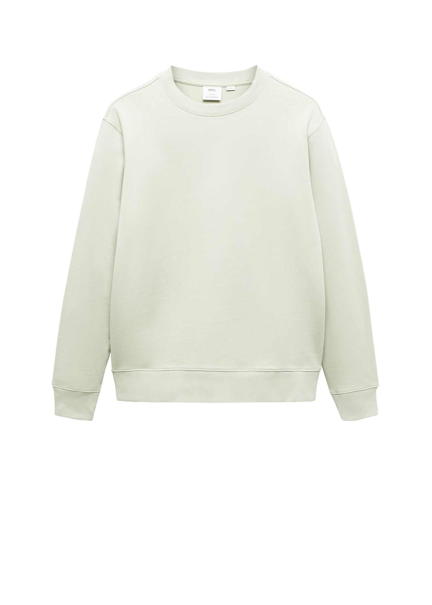 100% cotton basic sweatshirt - Details of the article 9
