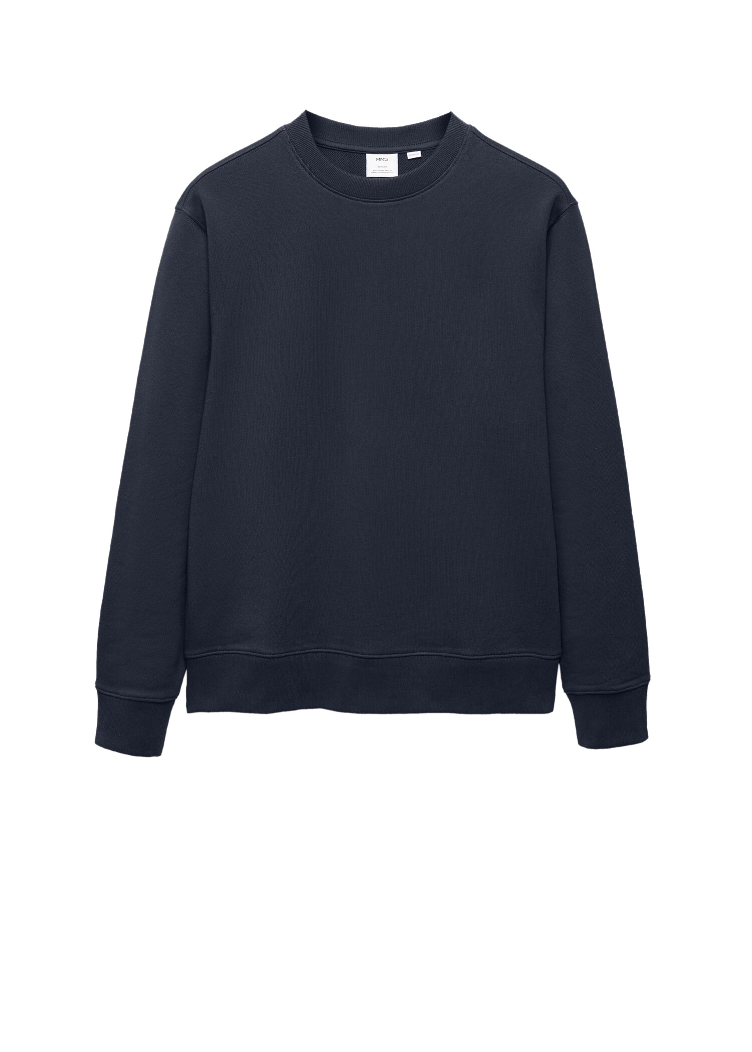100% cotton basic sweatshirt - Details of the article 9