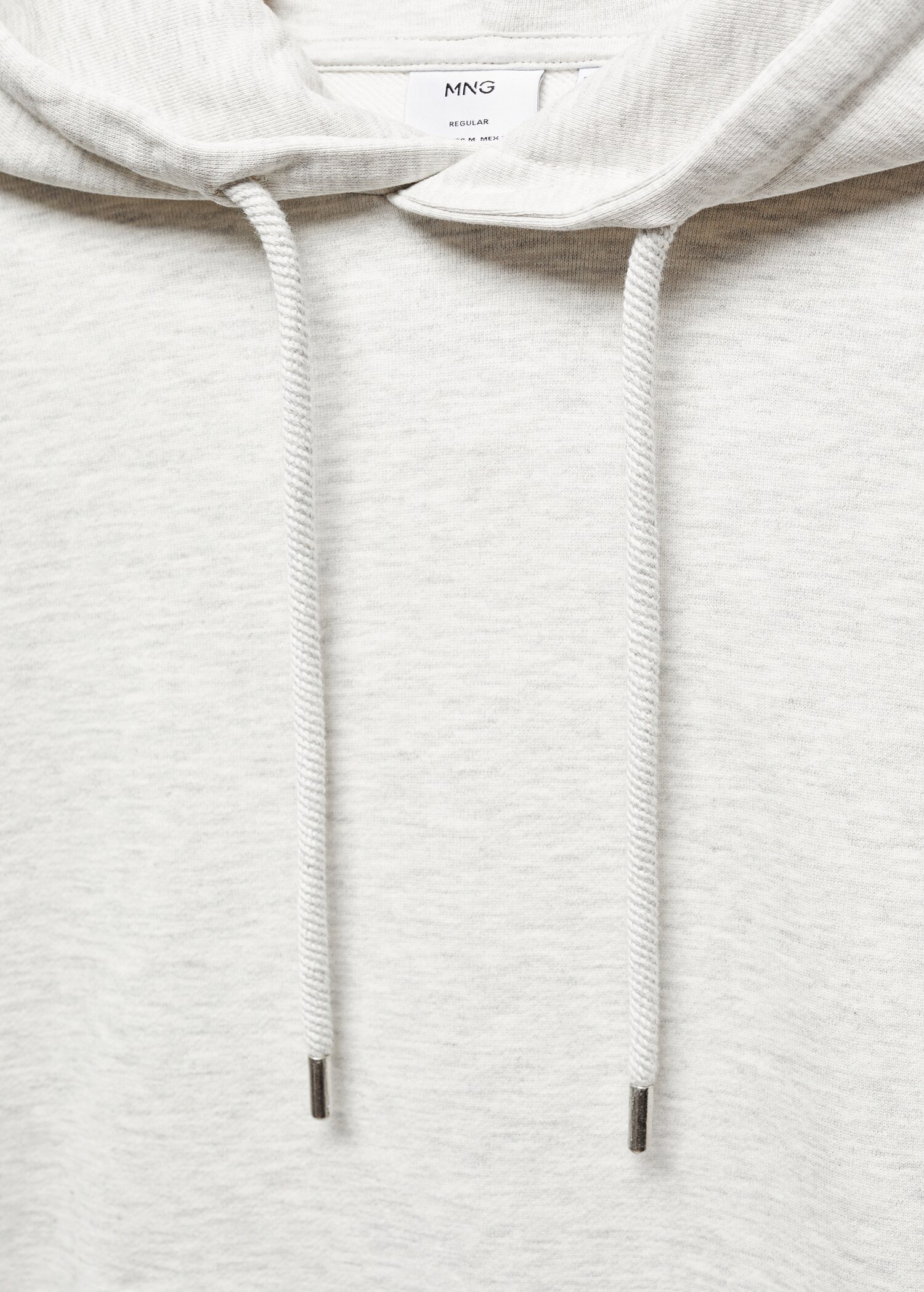 Leichtes Baumwollsweatshirt mit Kapuze - Detail des Artikels 8