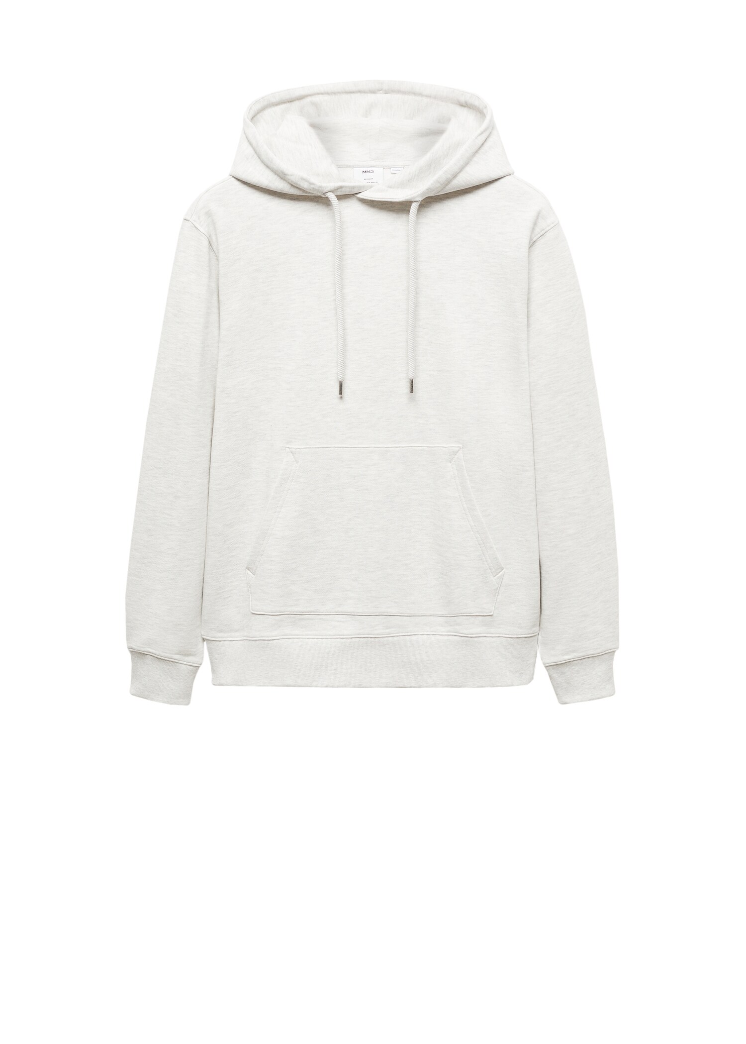 Leichtes Baumwollsweatshirt mit Kapuze - Detail des Artikels 9