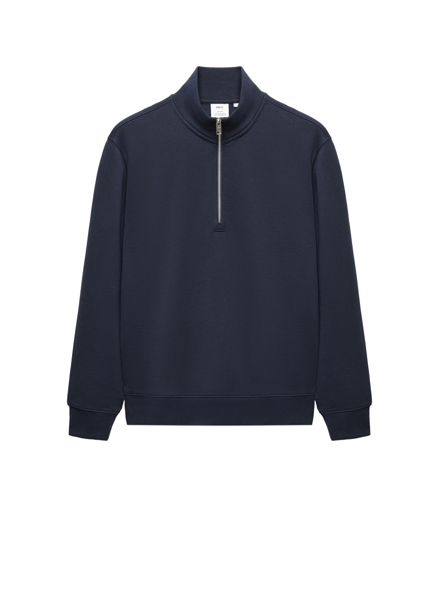 Zipper cotton sweater - Details of the article 9