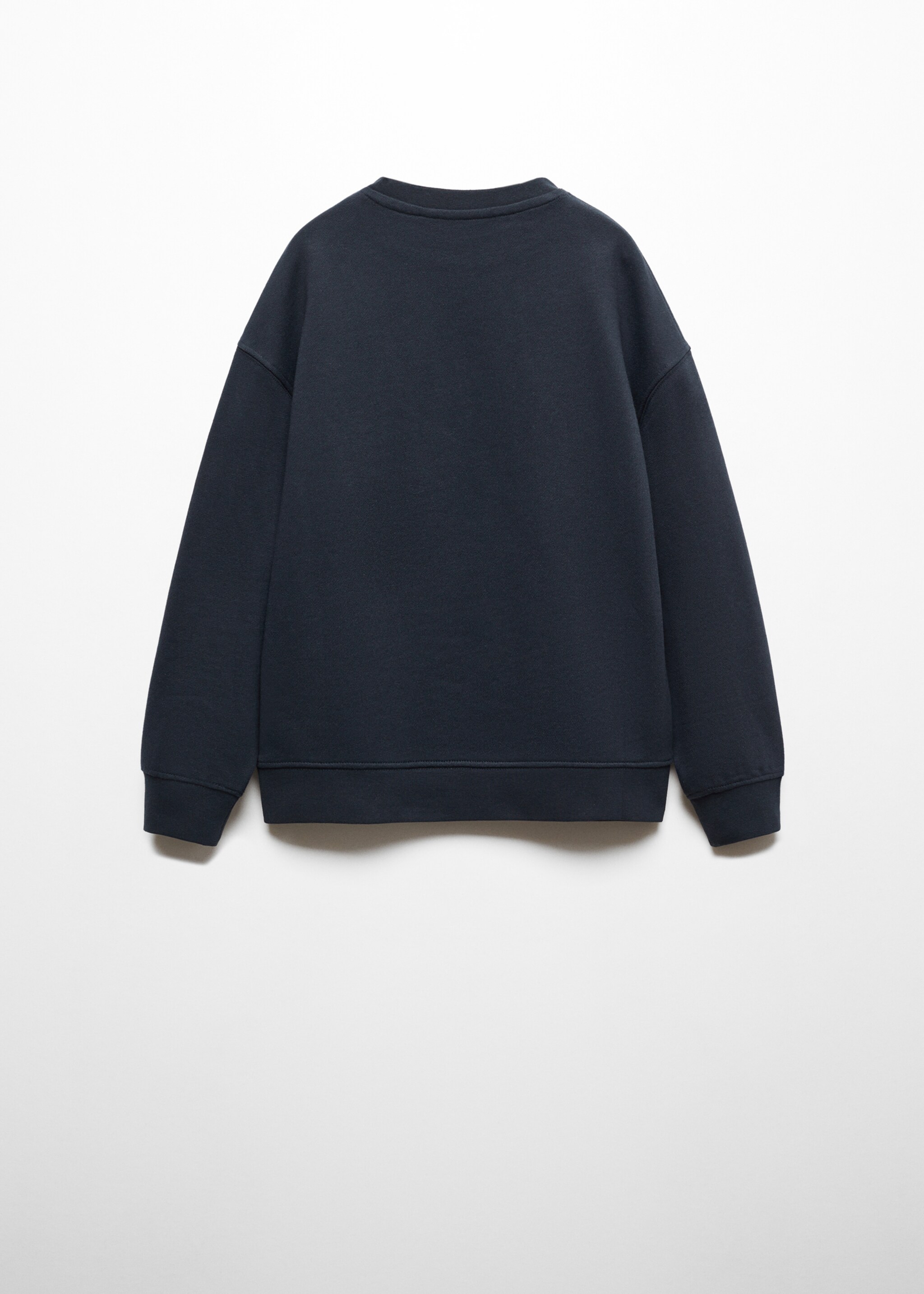 Embossed message sweatshirt - Reverse of the article