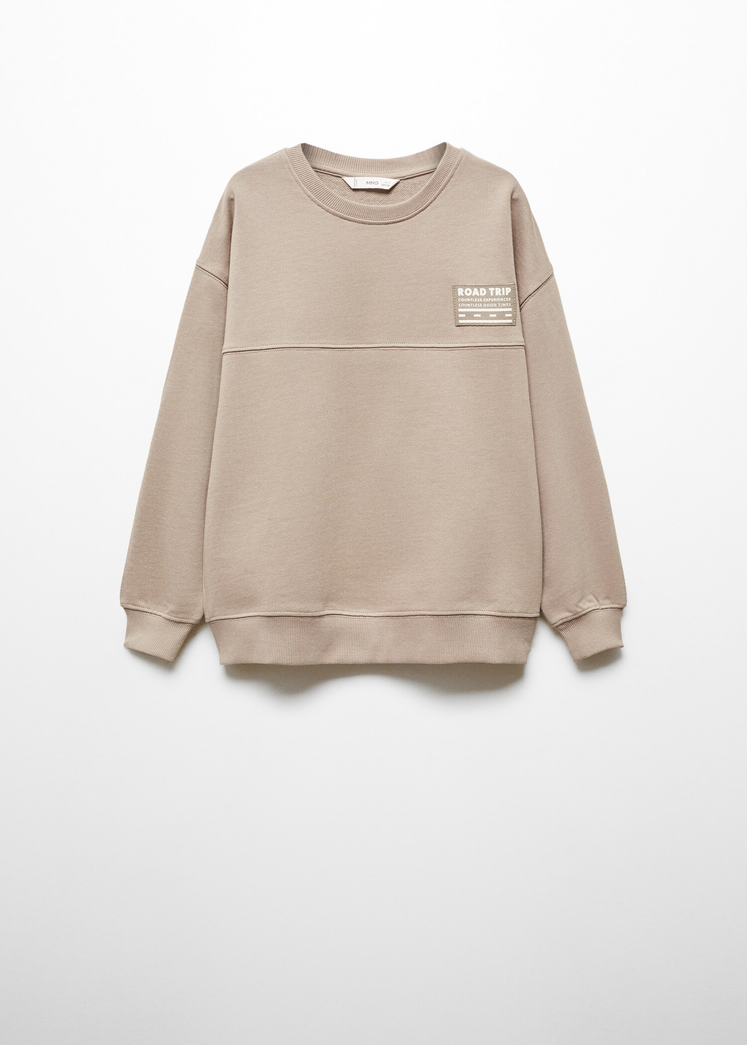 Sweater coton message - Article sans modèle
