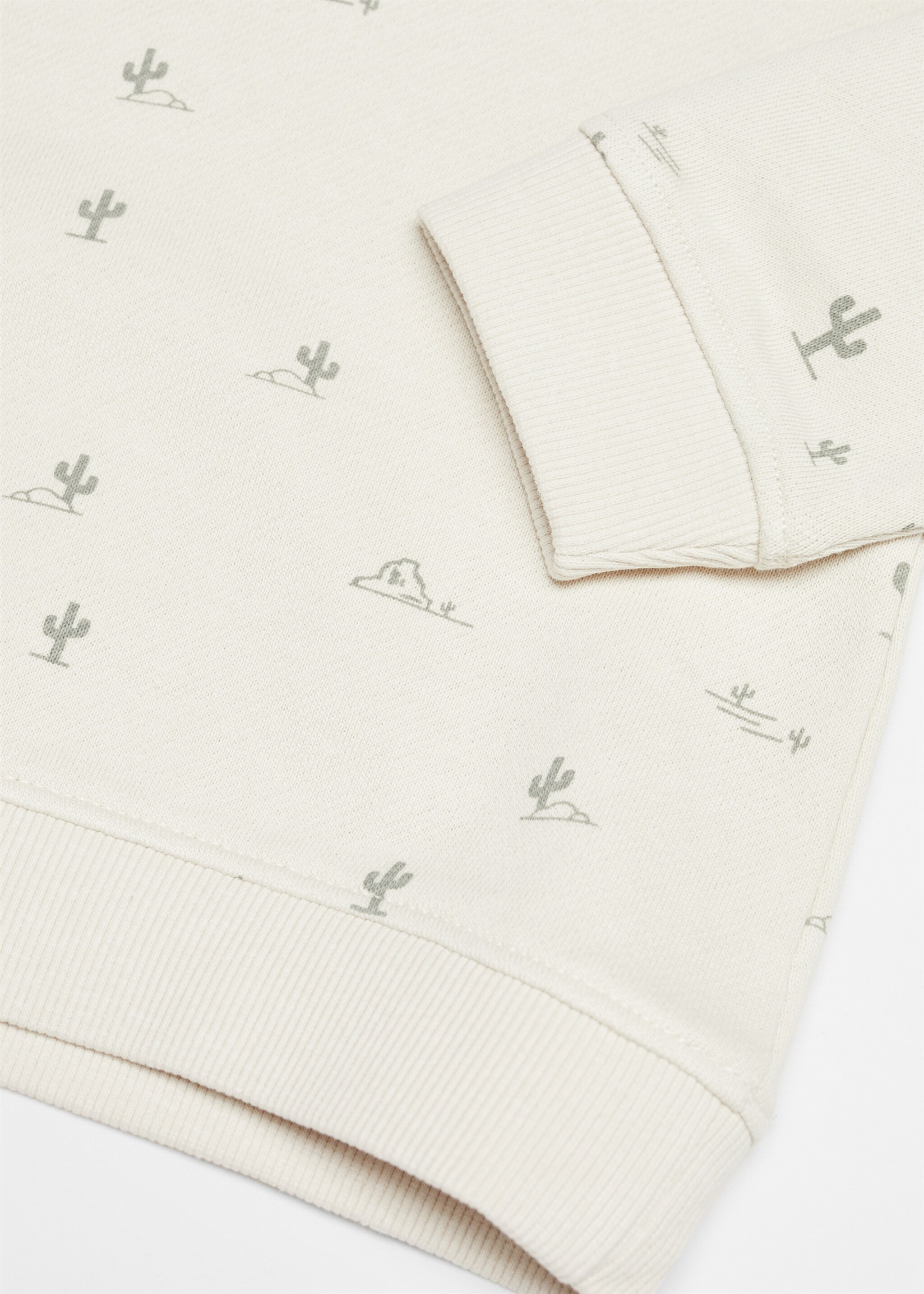 Sweatshirt met bedrukte boodschap - Detail van het artikel 0