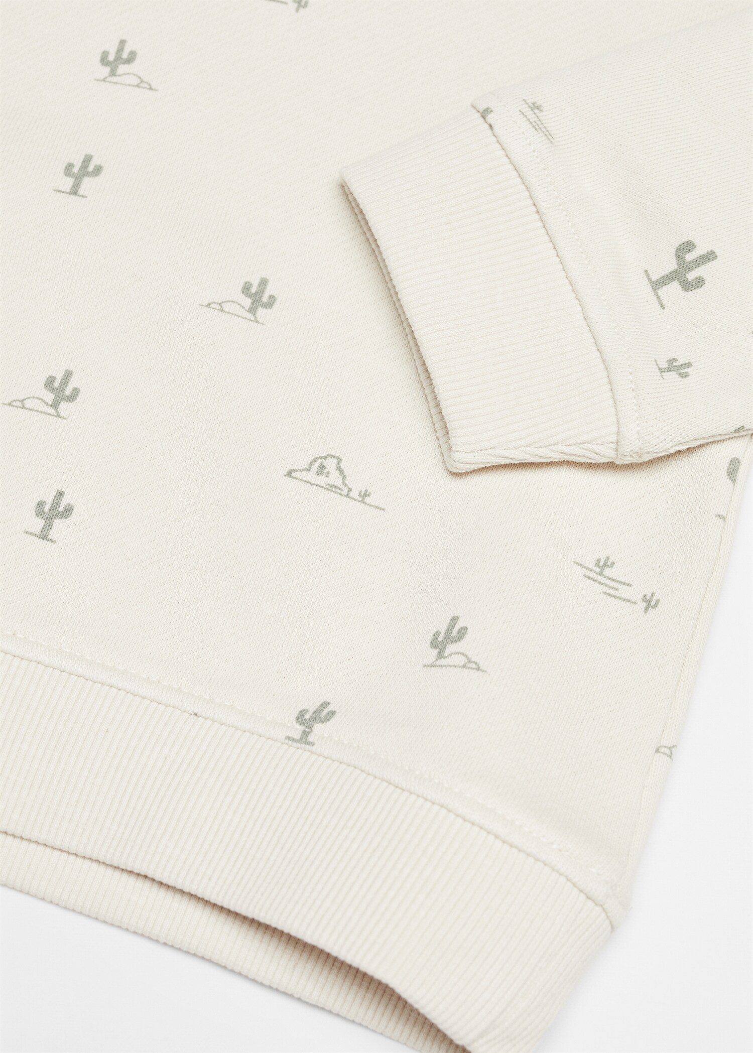 Sweatshirt met bedrukte boodschap - Detail van het artikel 0
