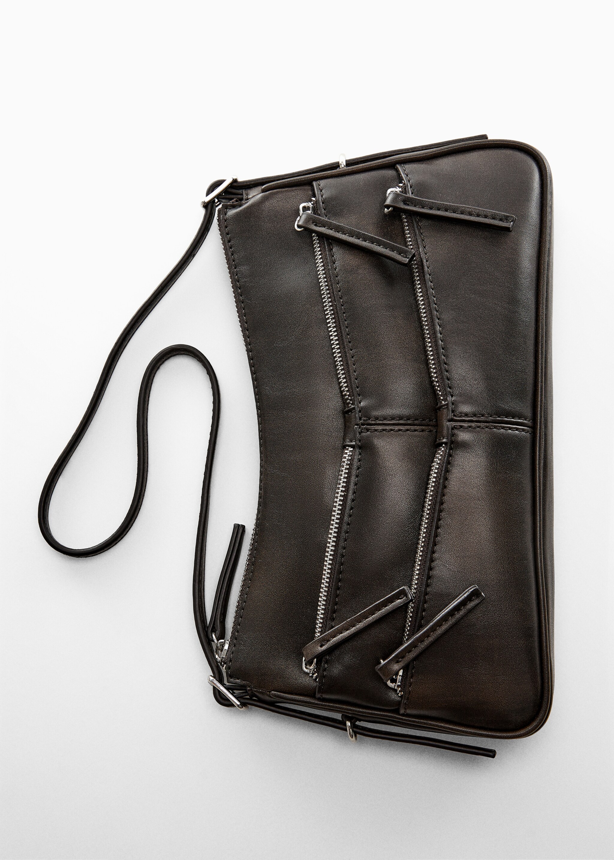 Zip-detail shoulder bag - Details of the article 5