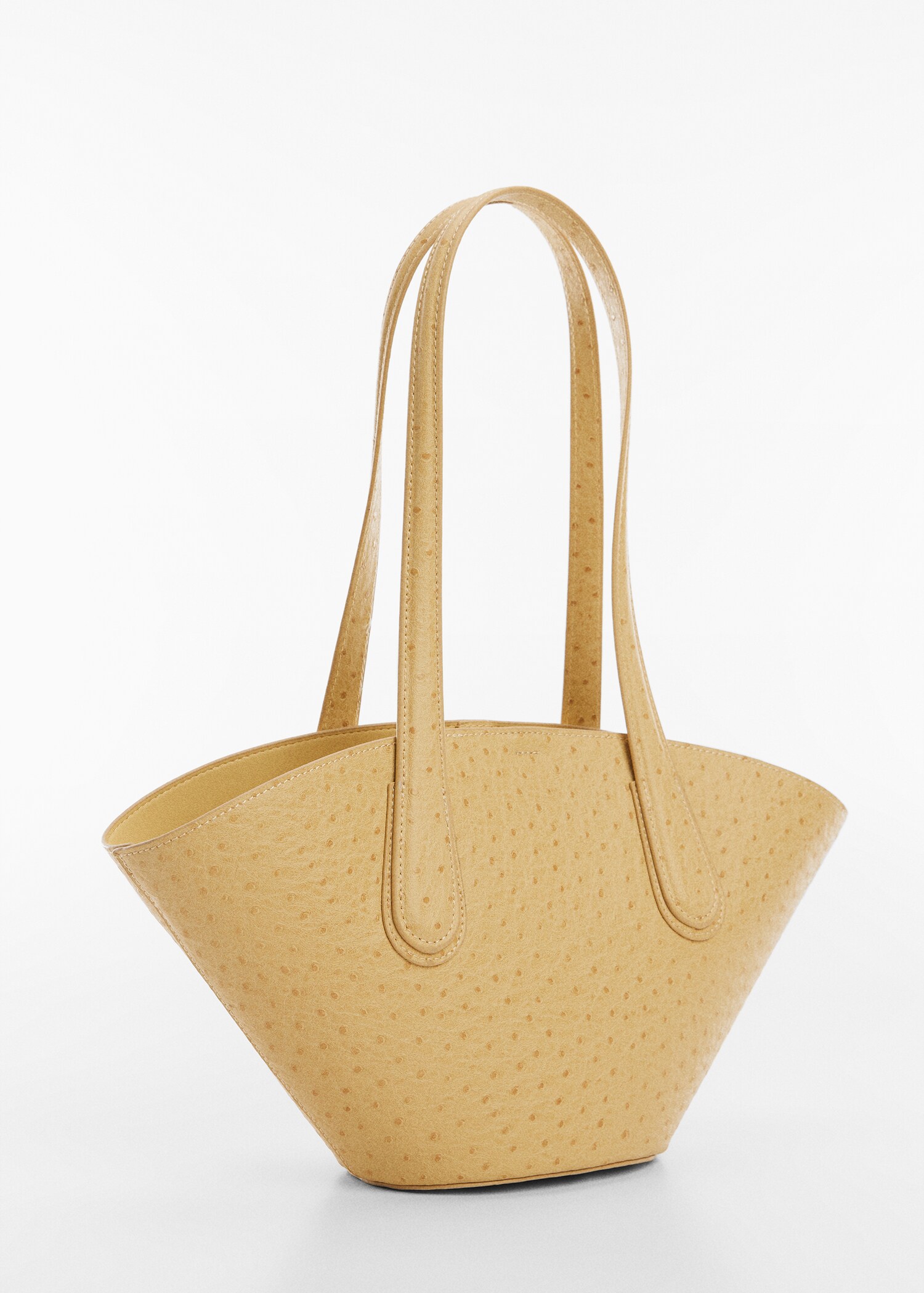 Sac shopper simili-cuir - Plan moyen