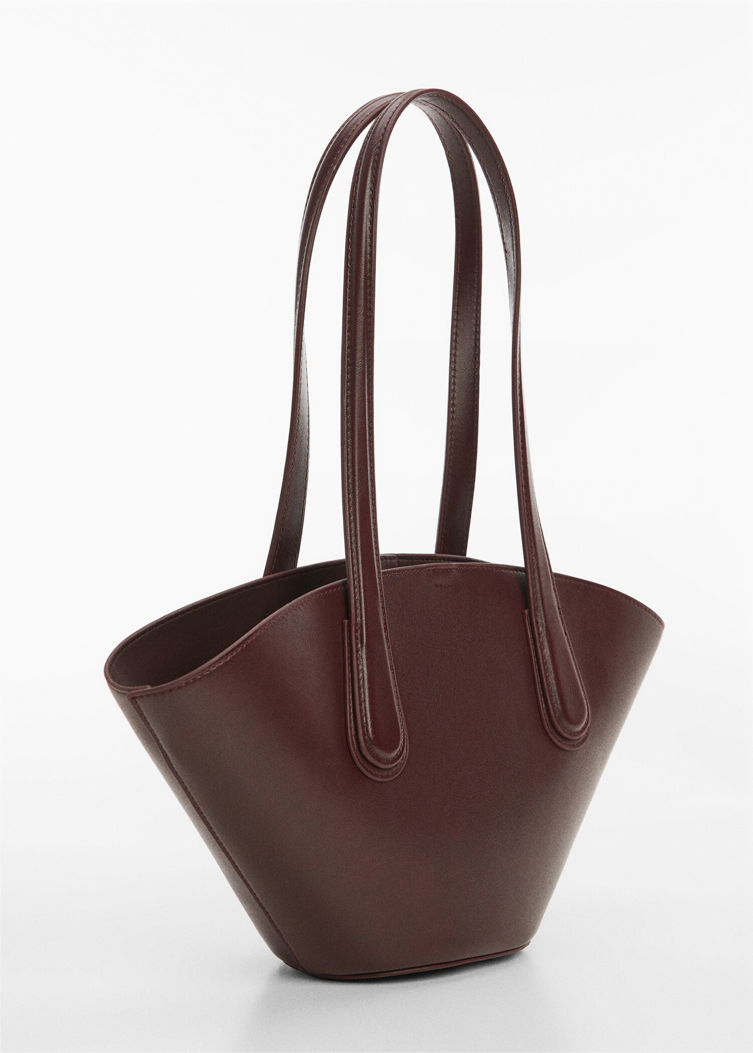 Sac shopper simili-cuir - Plan moyen