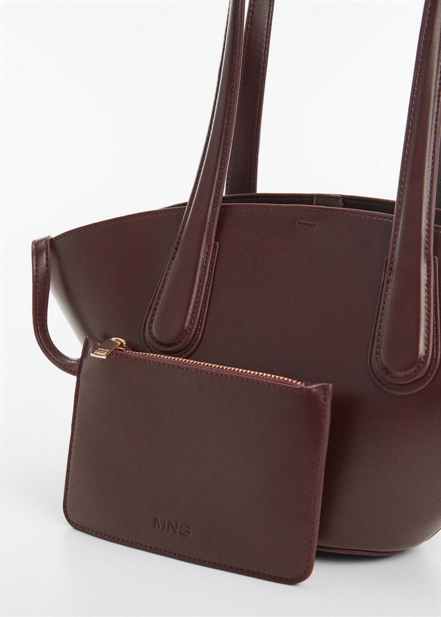 Sac shopper simili-cuir - Détail de l'article 1