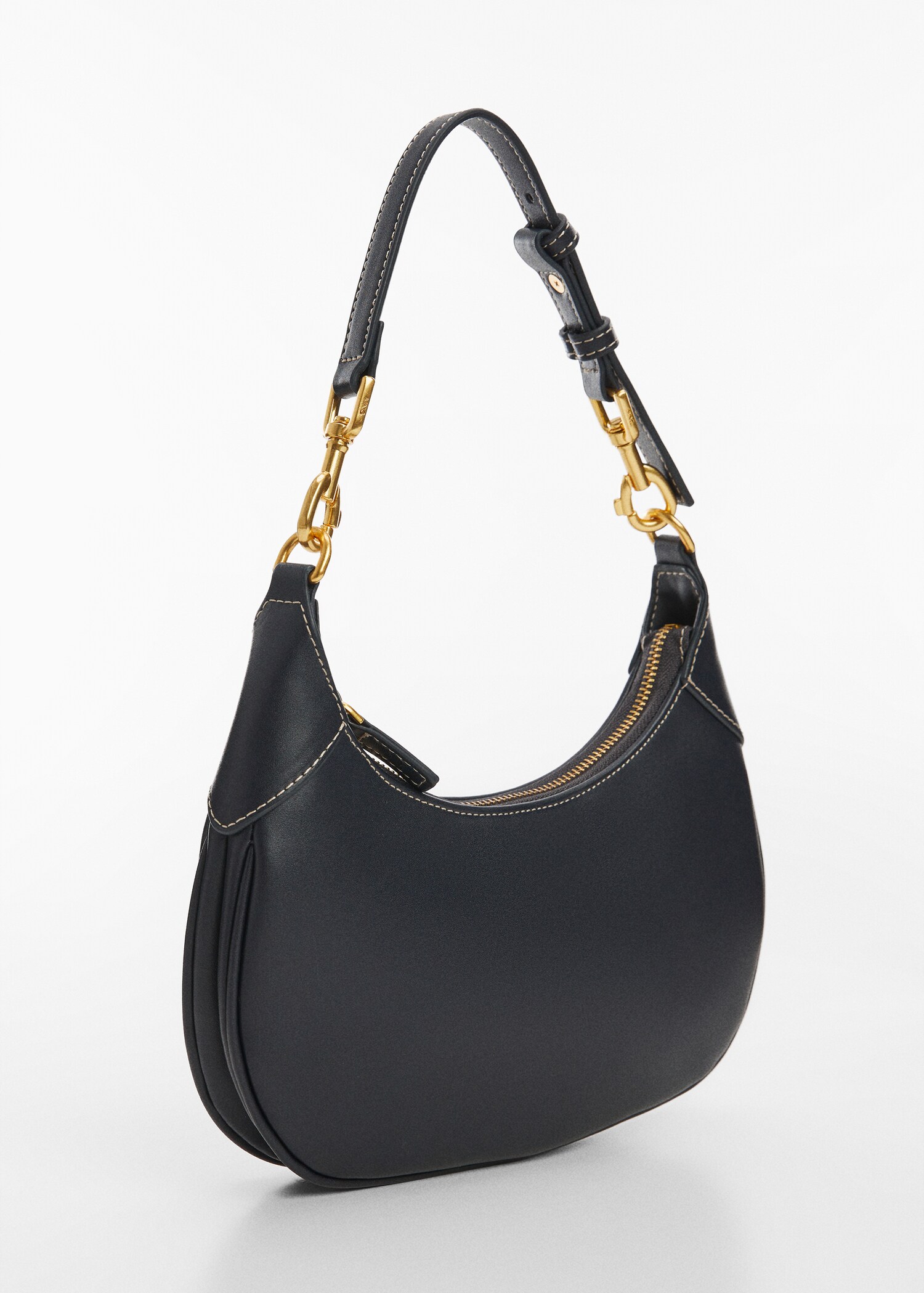 Oval short handle bag - Medium plane