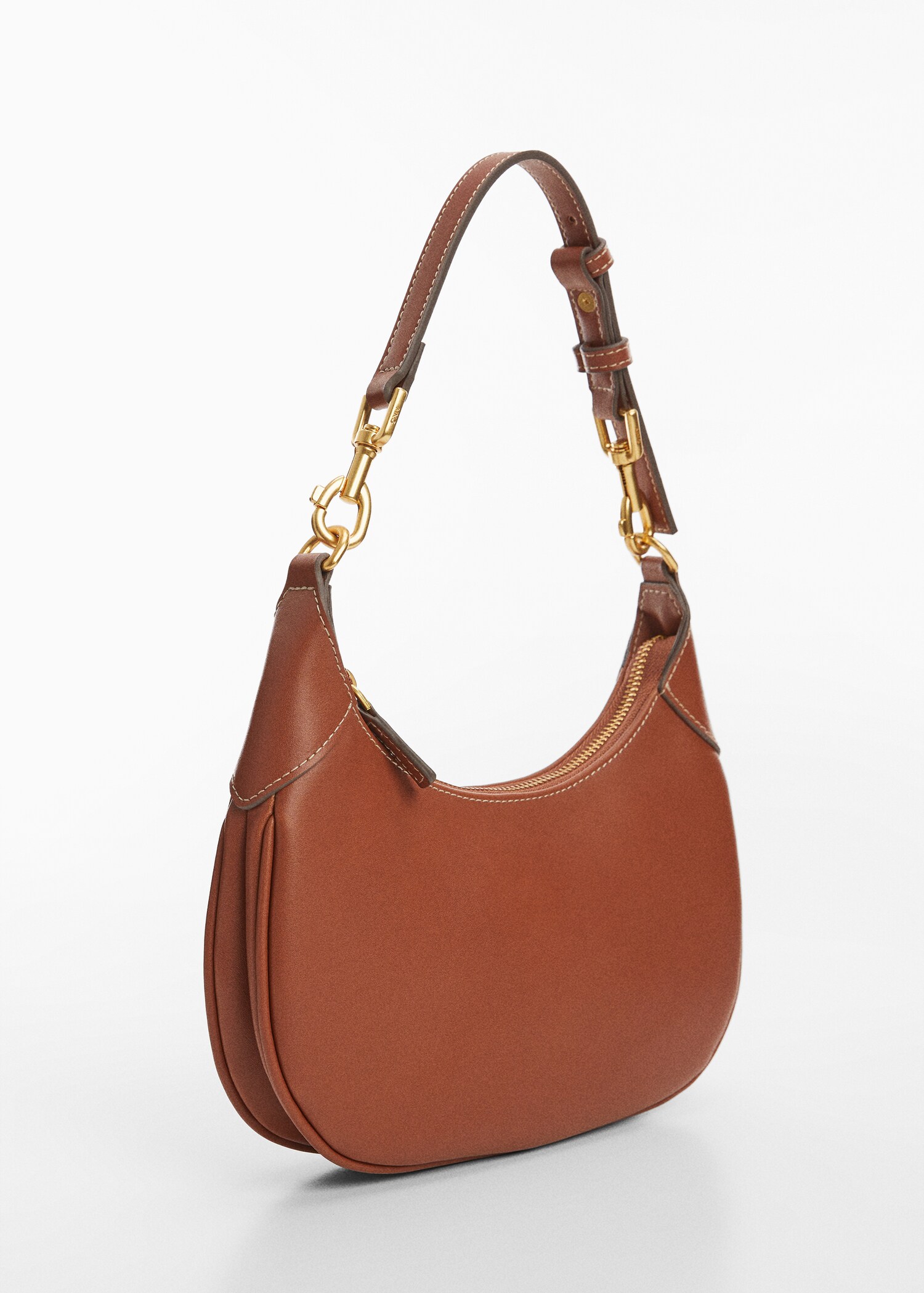 Oval short handle bag - Medium plane