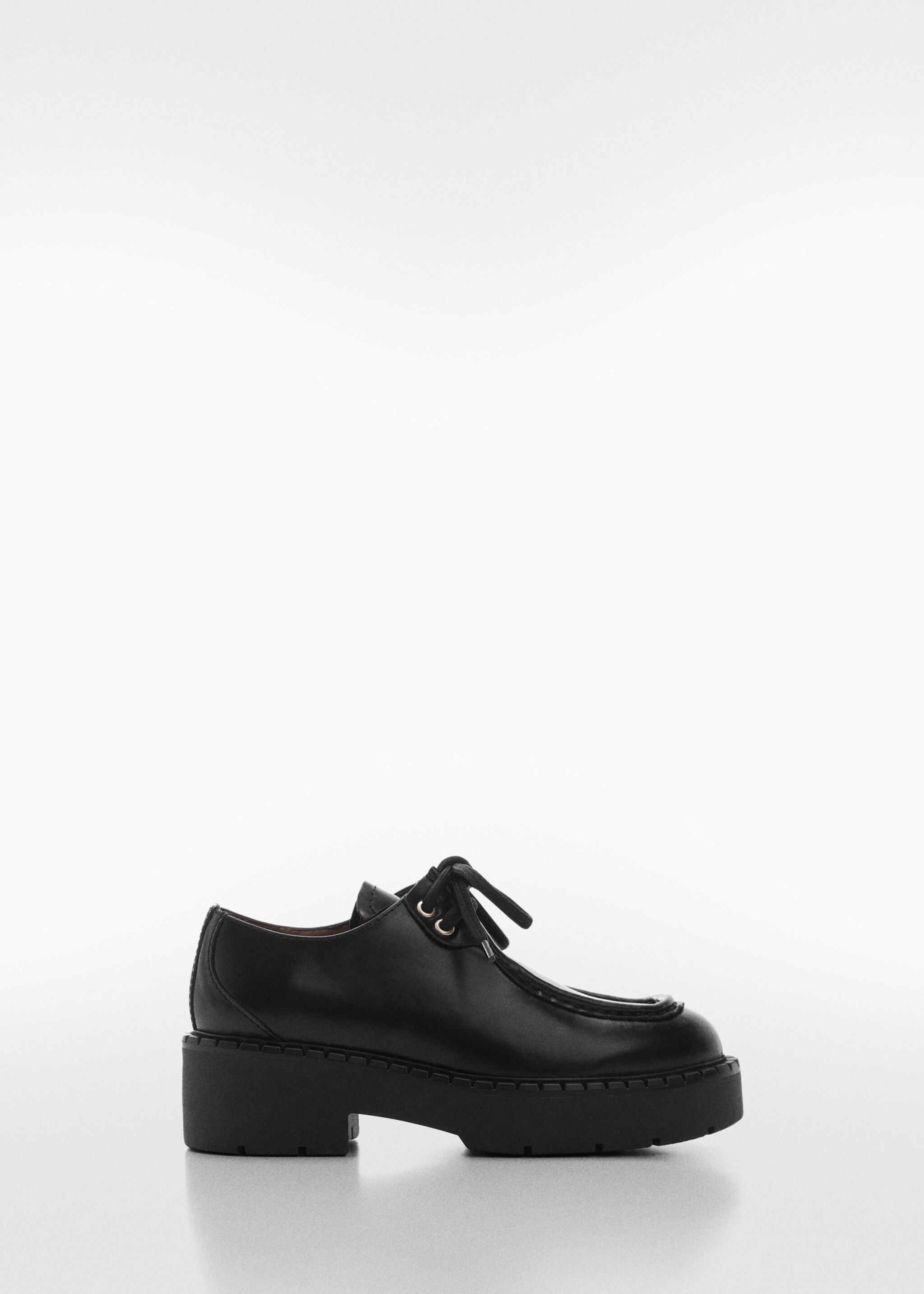 Lace-up leather shoes - Article without model