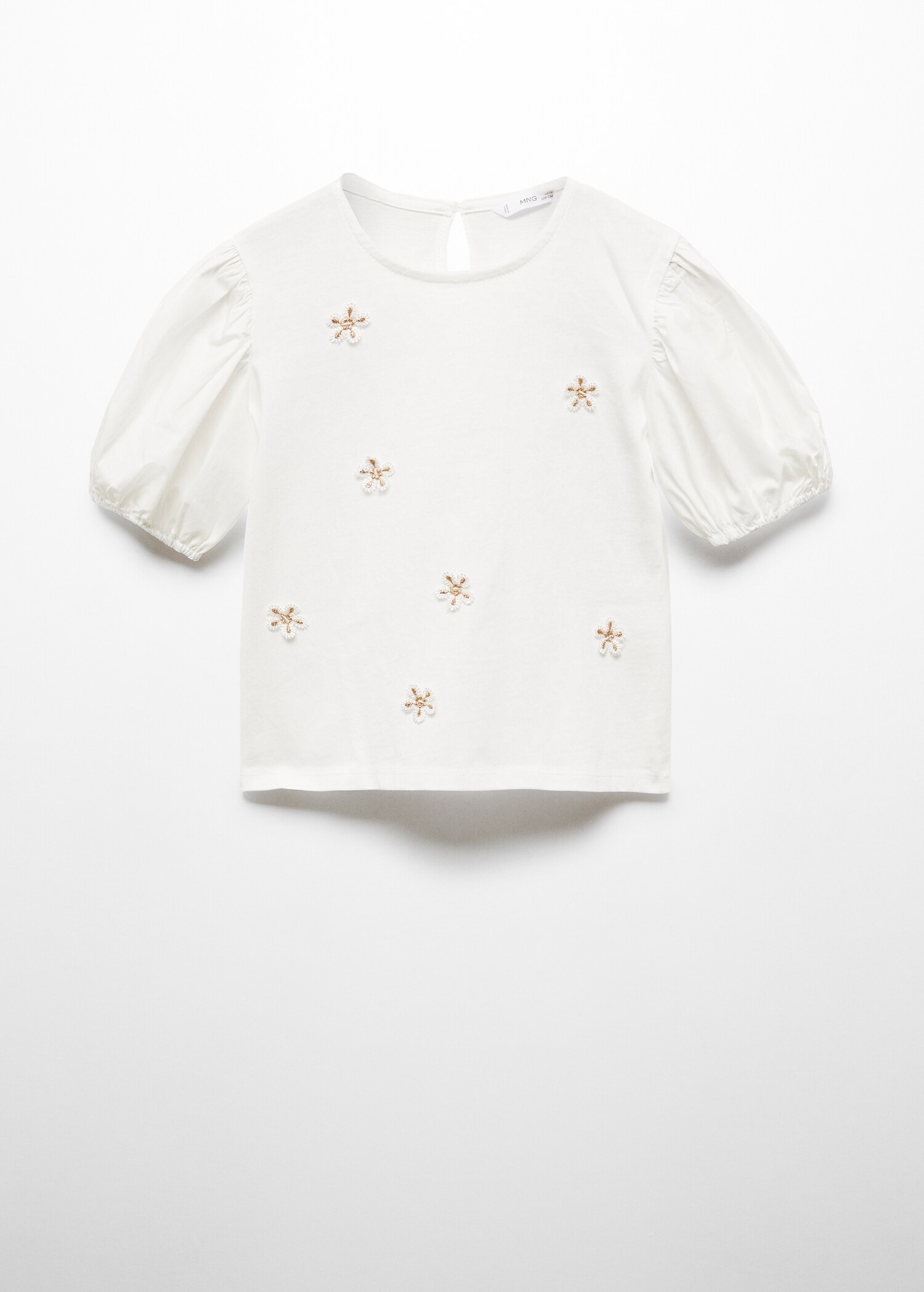 Puffed sleeves T-shirt - Article without model