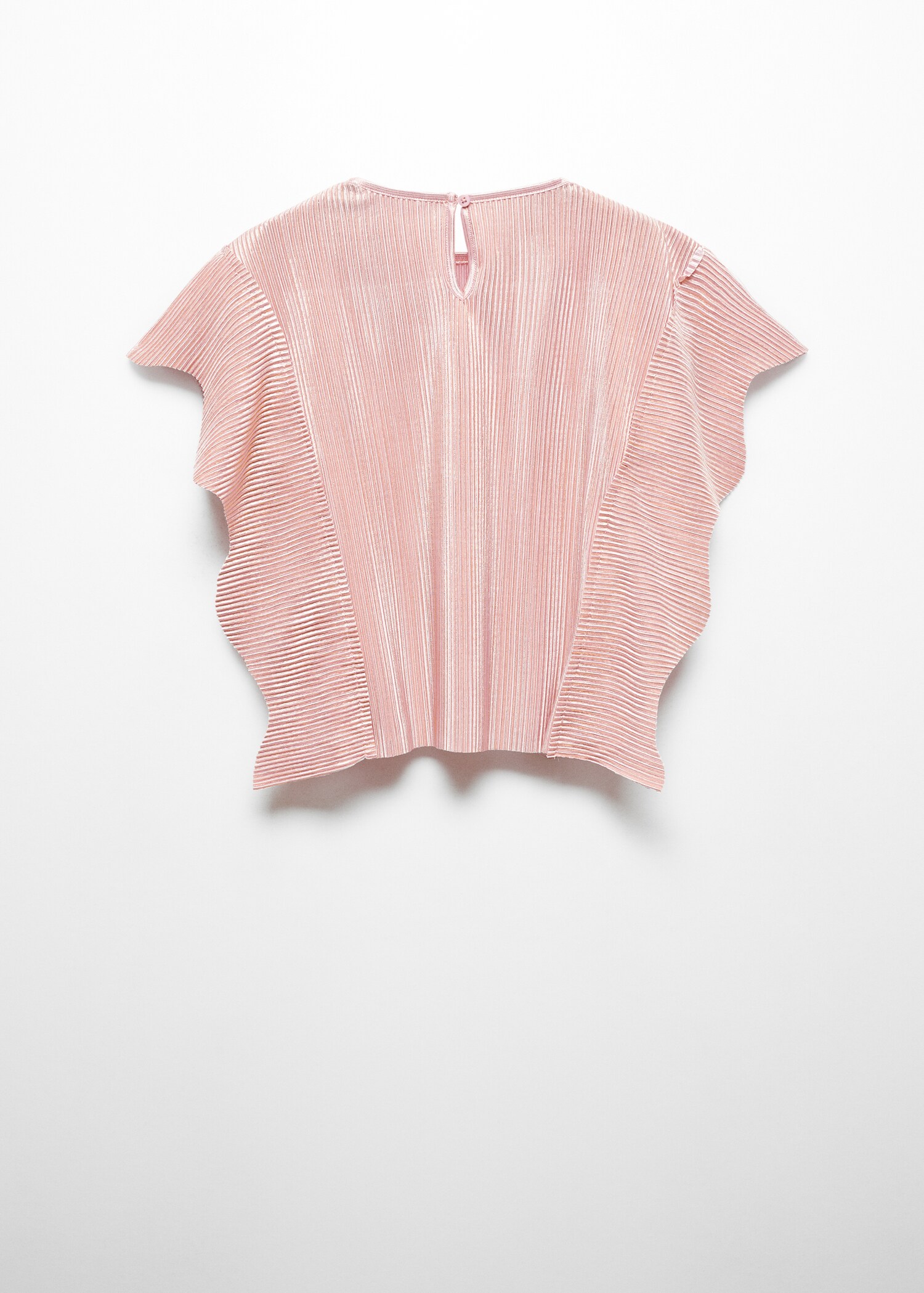 Frilled lurex t-shirt - Reverse of the article