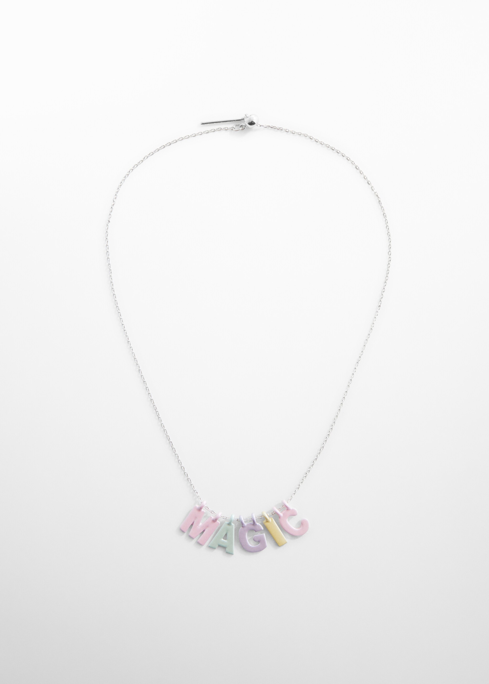 Collier perles lettres - Article sans modèle