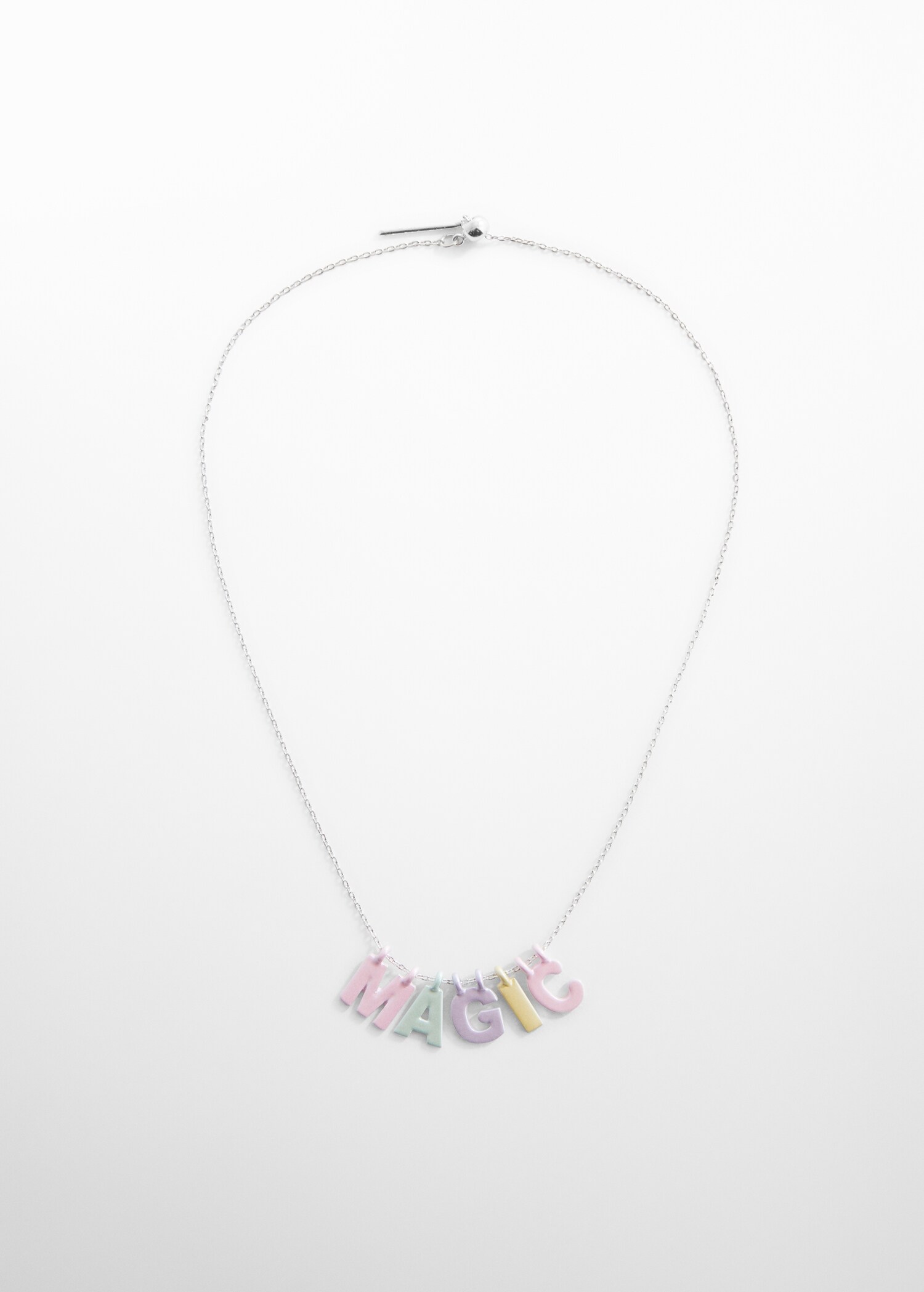 Collier perles lettres - Article sans modèle
