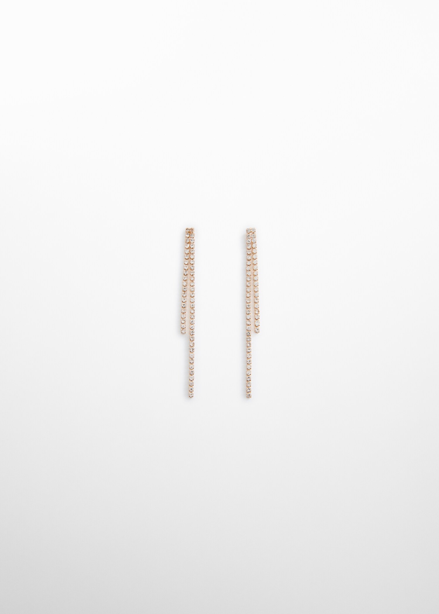 Rhinestone crystal earrings - Article without model