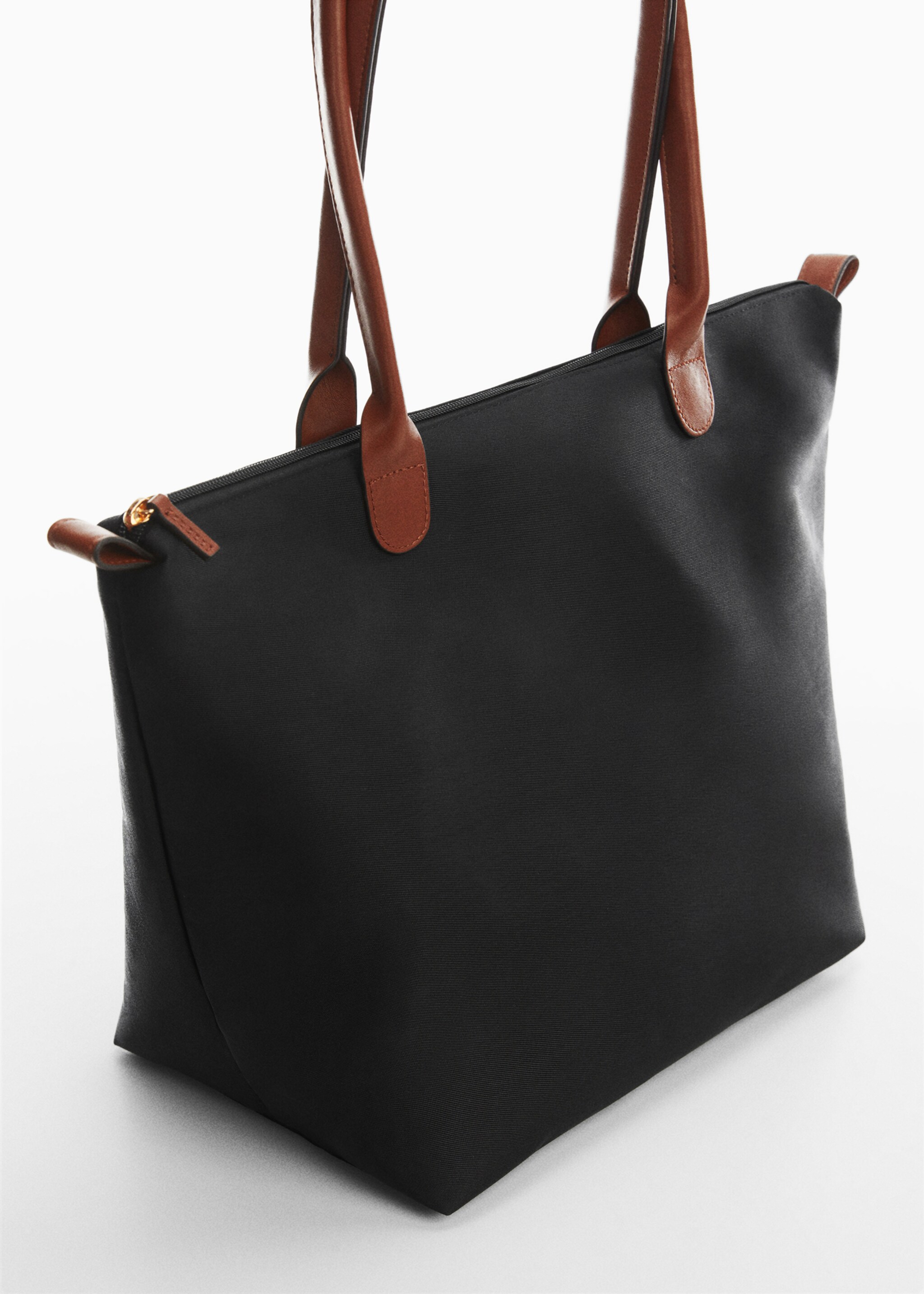 Shopper bag - Medium plane, Black. Ref: 67014793-00.