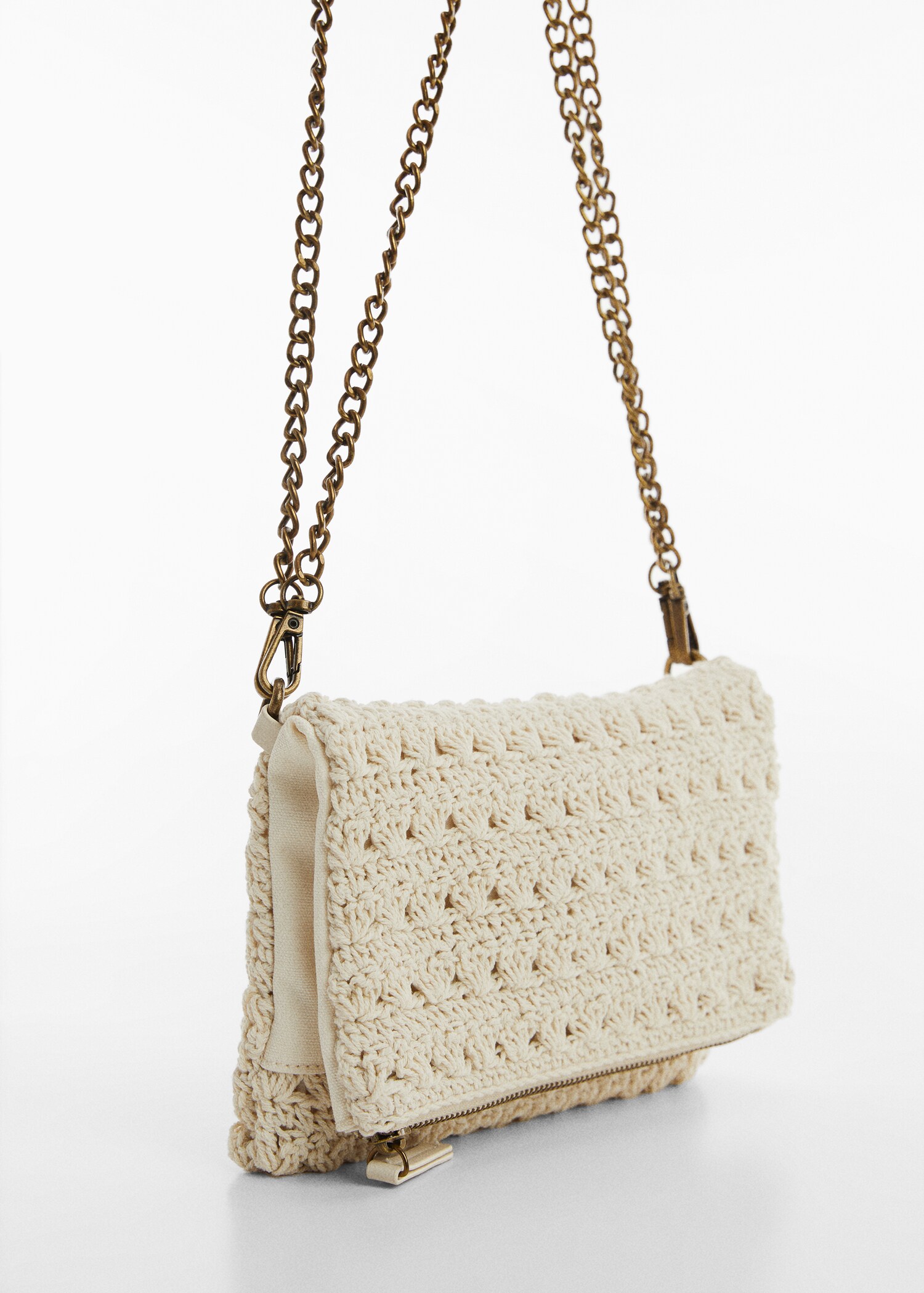 Sac enveloppe crochet - Plan moyen