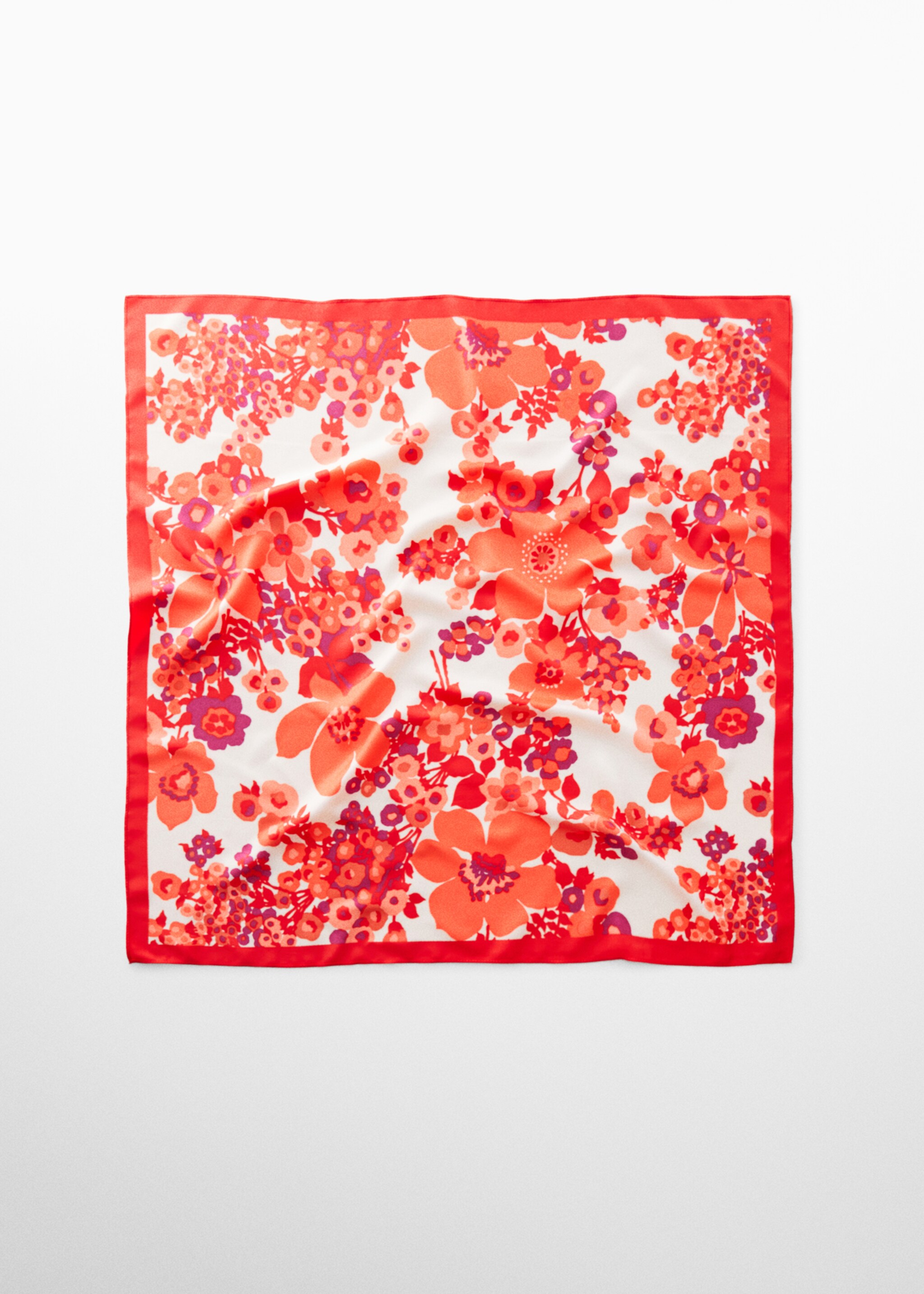 Pañuelo estampado floral - Artículo sin modelo