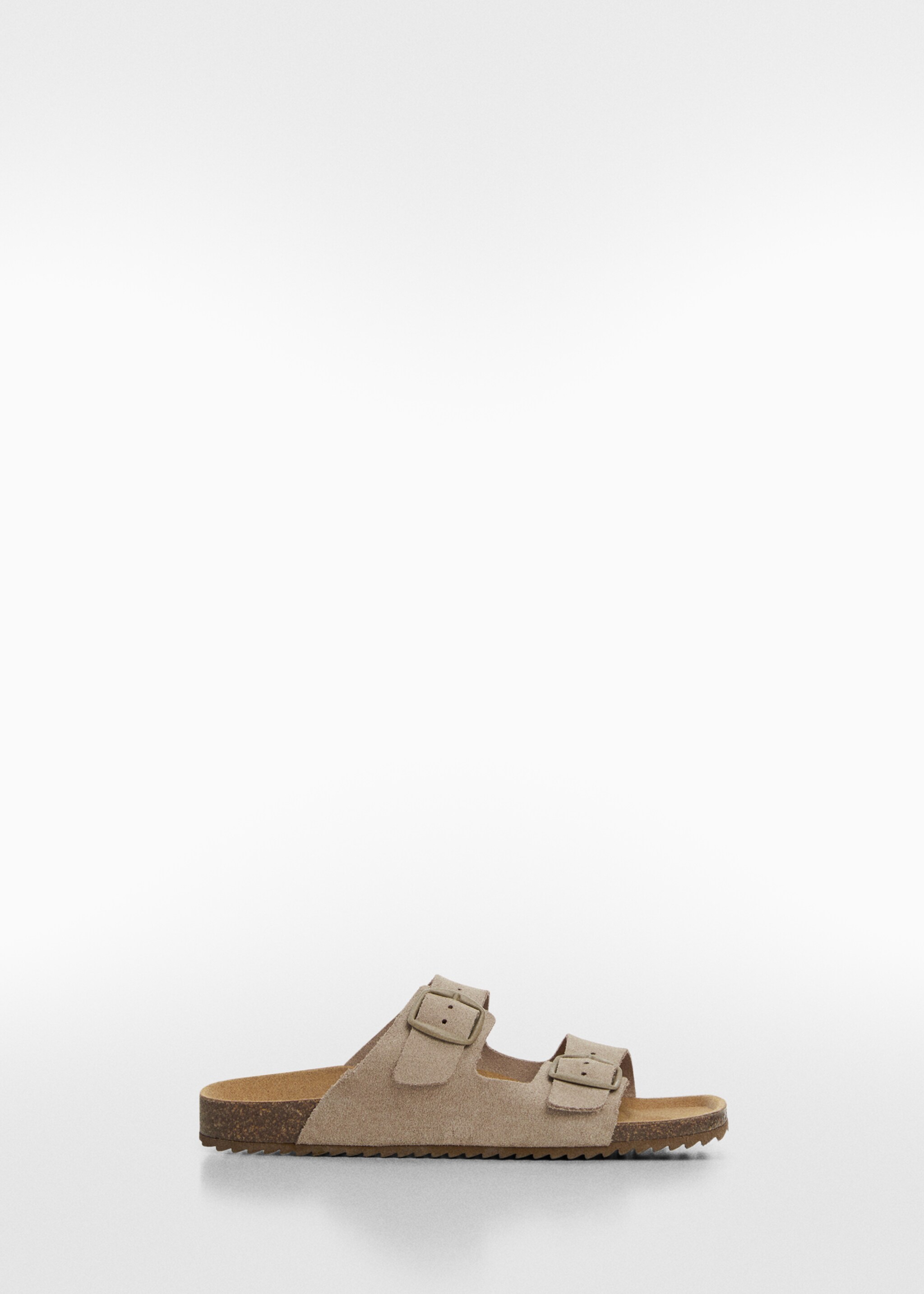 Buckle leather sandals - Article without model