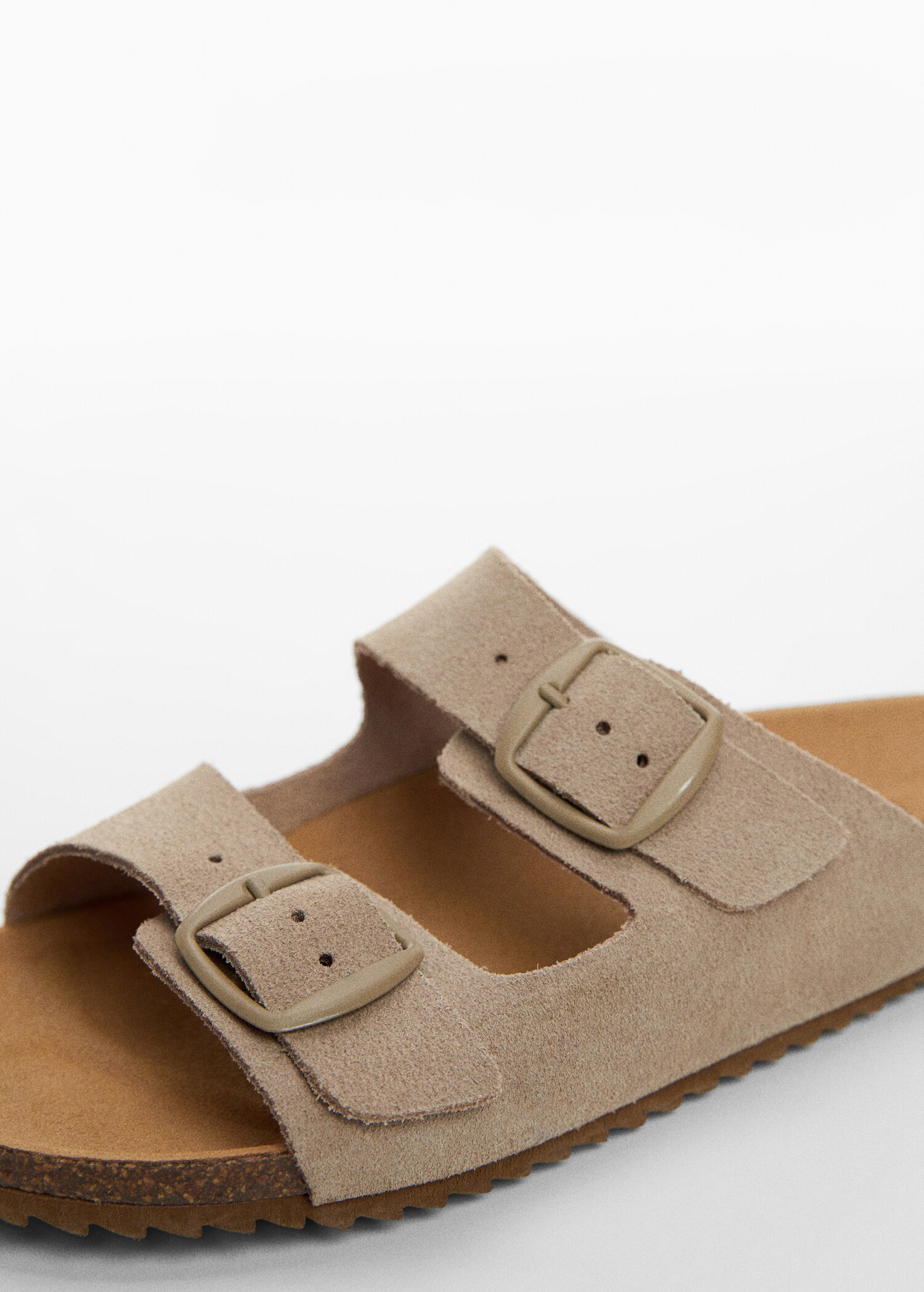 Buckle leather sandals - Details of the article 1