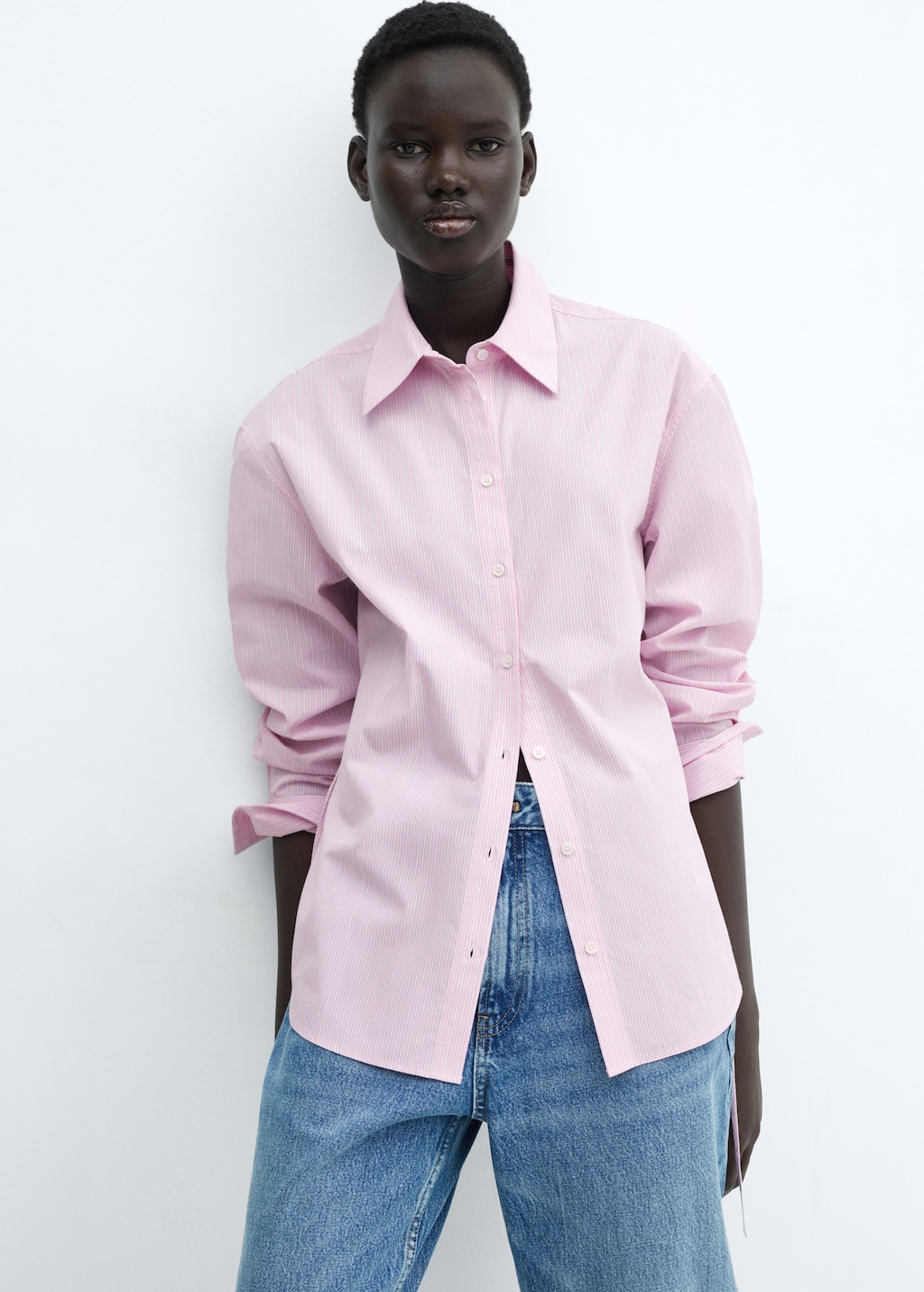 Ribbon Wrapped Blouse In White Cotton | Bianca Popp | Wolf
