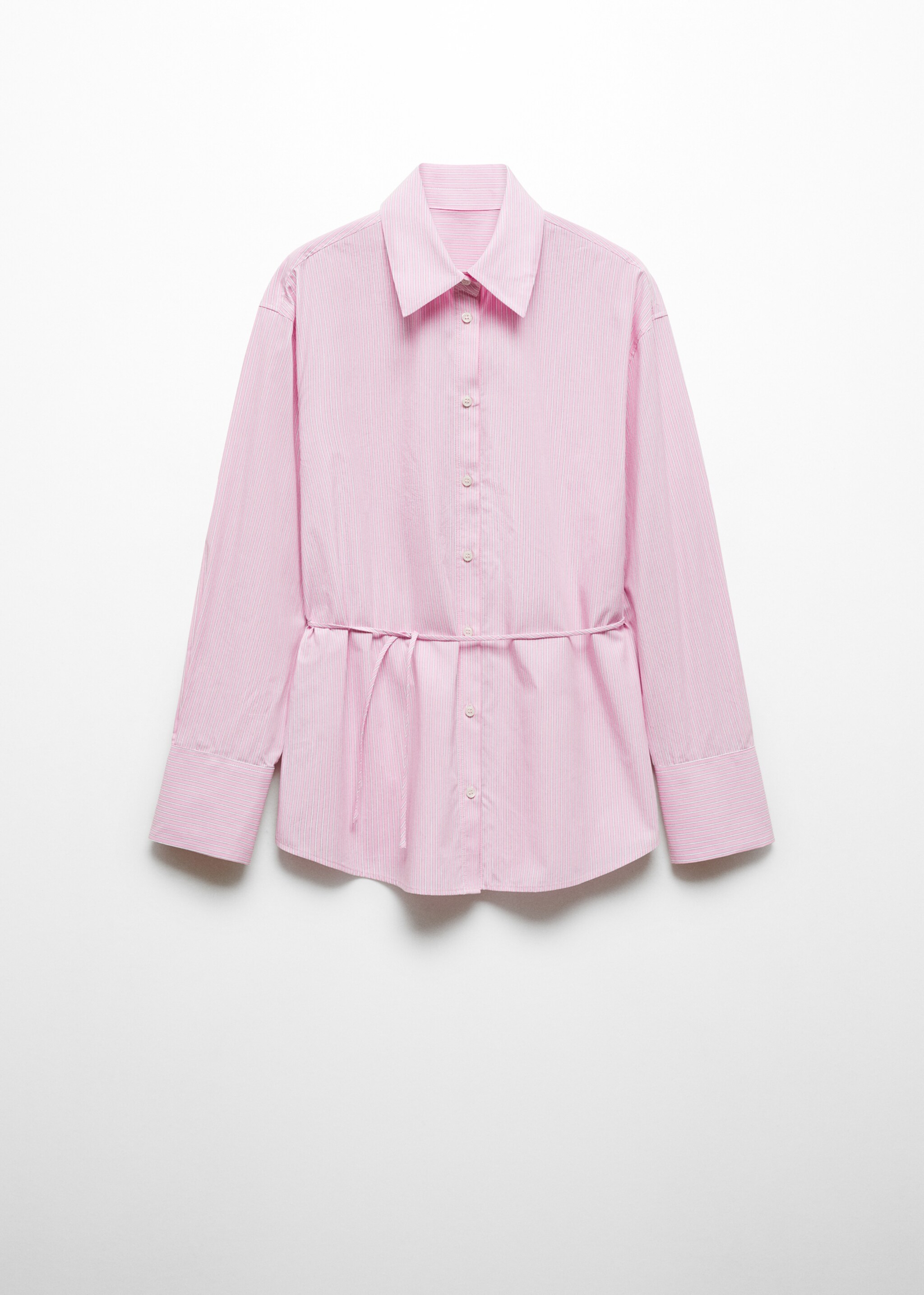 Striped bow blouse - Article without model