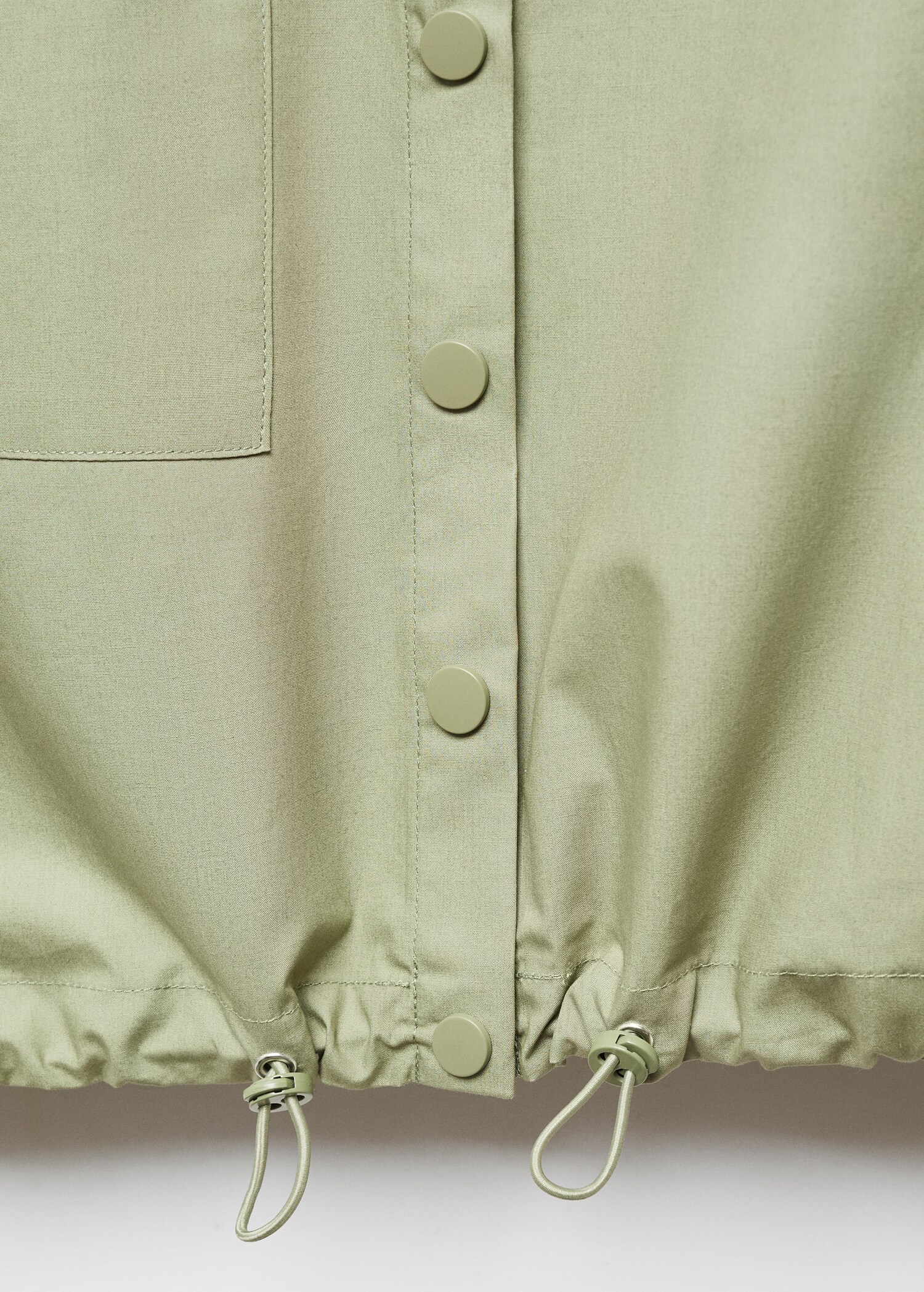 Adjustable hem cotton shirt - Details of the article 8