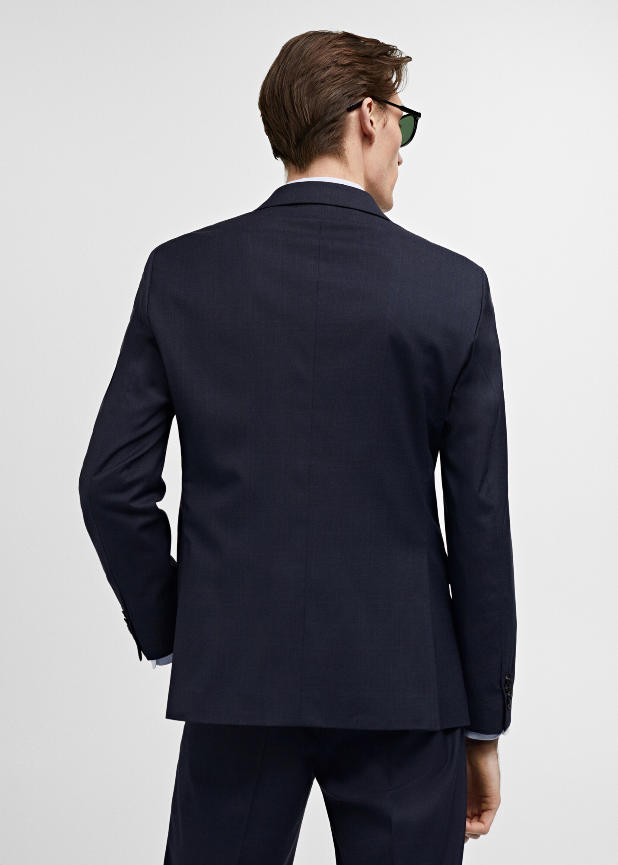 Americana traje slim fit tejido comfort stretch - Reverso del artículo
