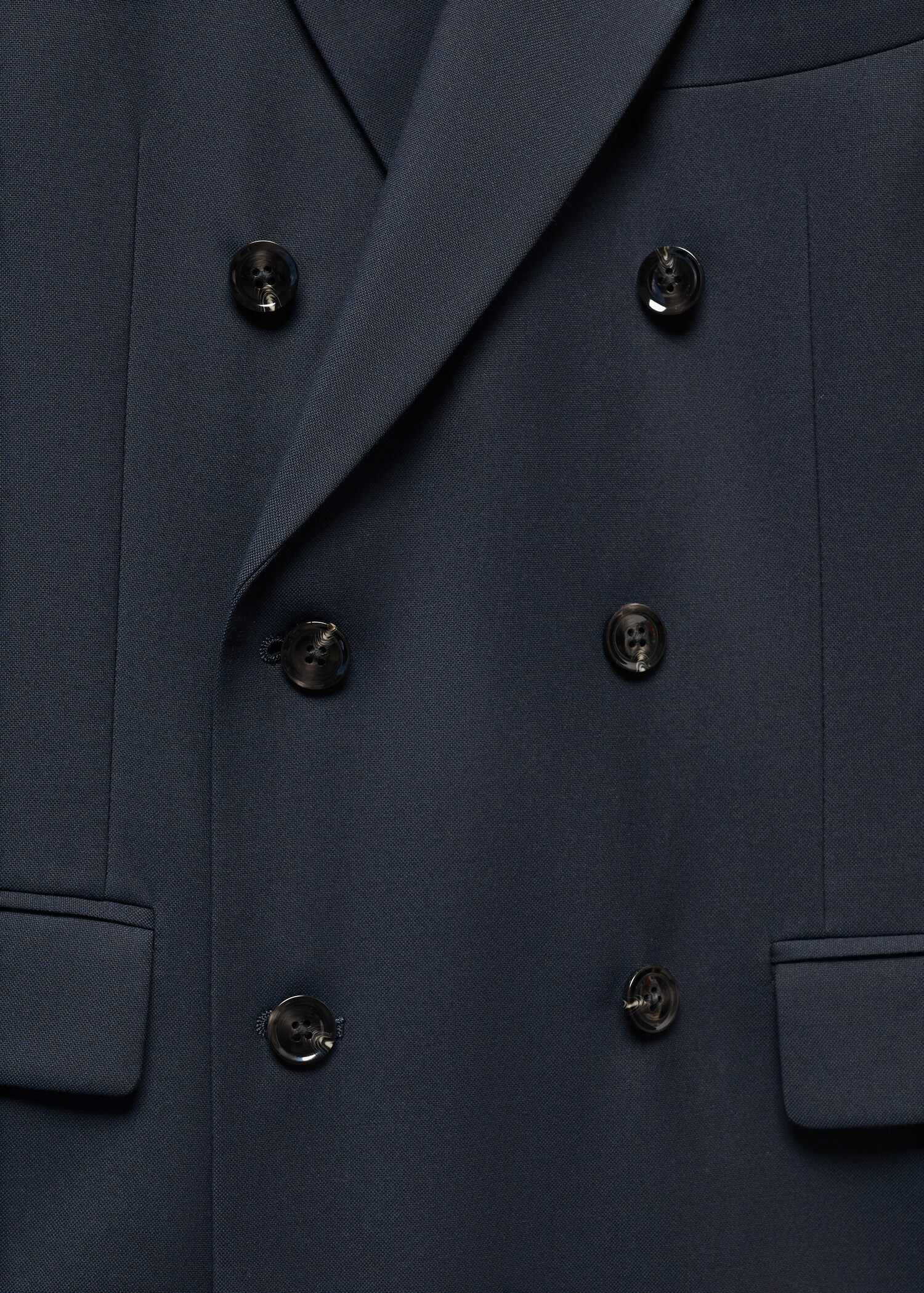 Slim fit-kavaj med omlott - Detaljer om artikeln 8