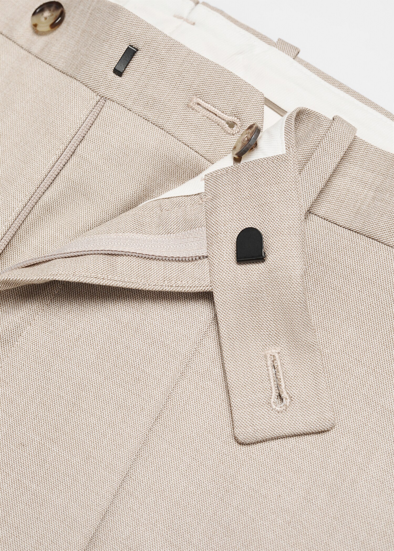 Slim Fit-Anzughose aus Comfort-Stretch-Gewebe - Detail des Artikels 8