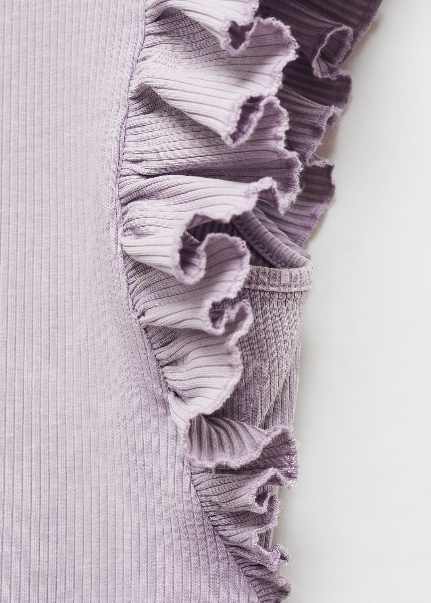 Frills cotton t-shirt - Details of the article 8