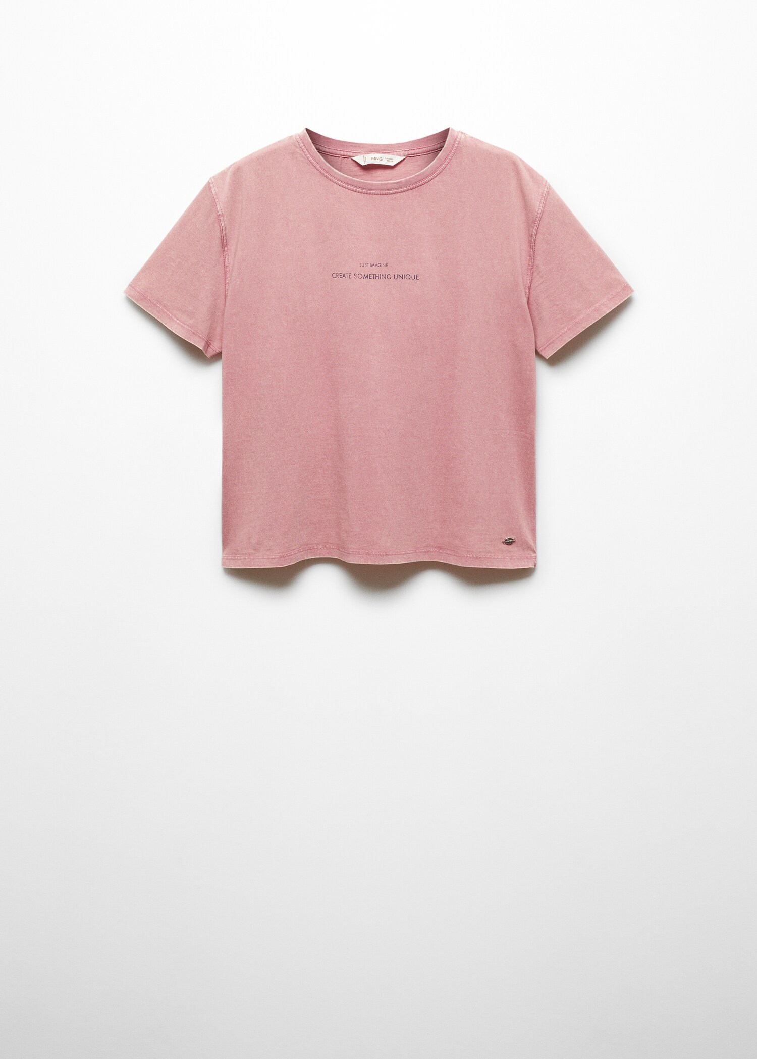 T-Shirt mit Textaufdruck - Artikel ohne Model