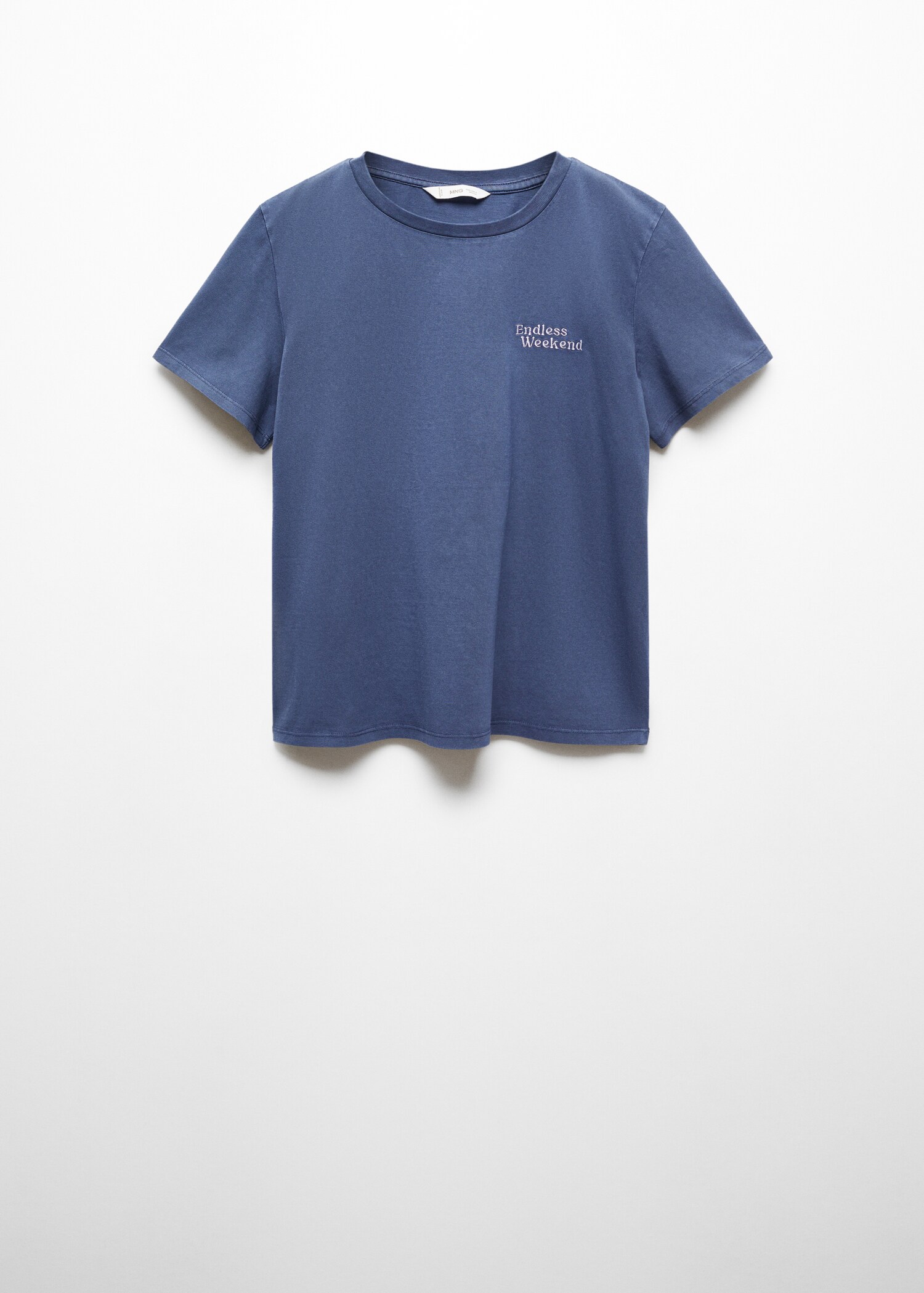 Printed message T-shirt - Article without model