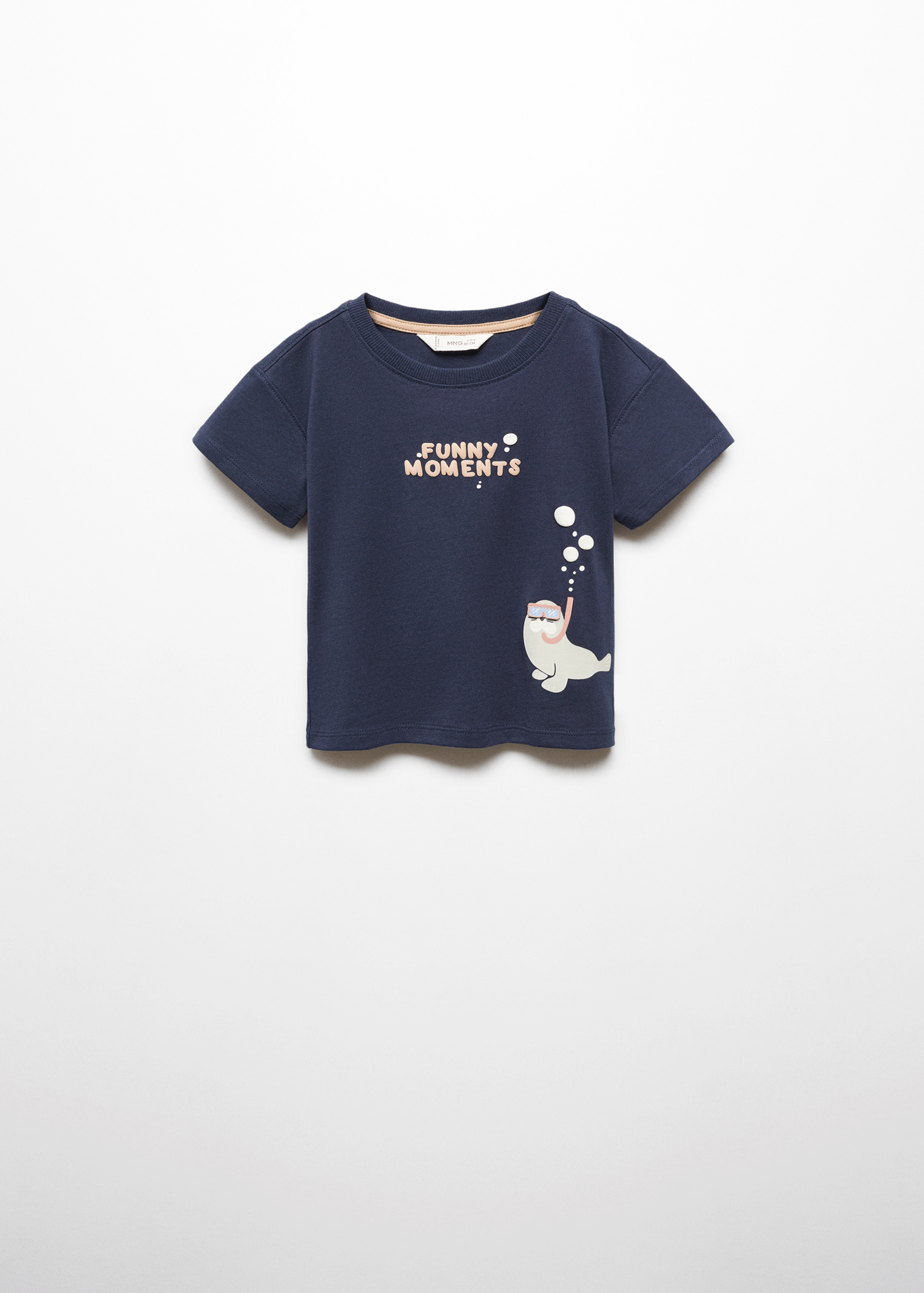 Printed cotton-blend T-shirt - Details of the article 9