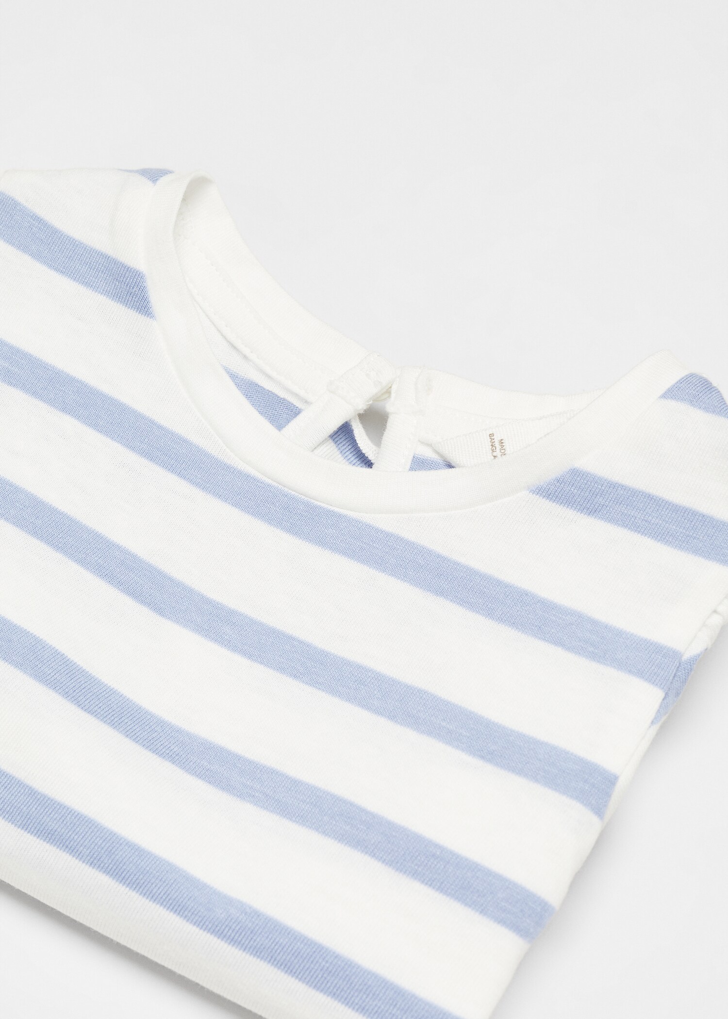Ruffled striped t-shirt - Details of the article 8