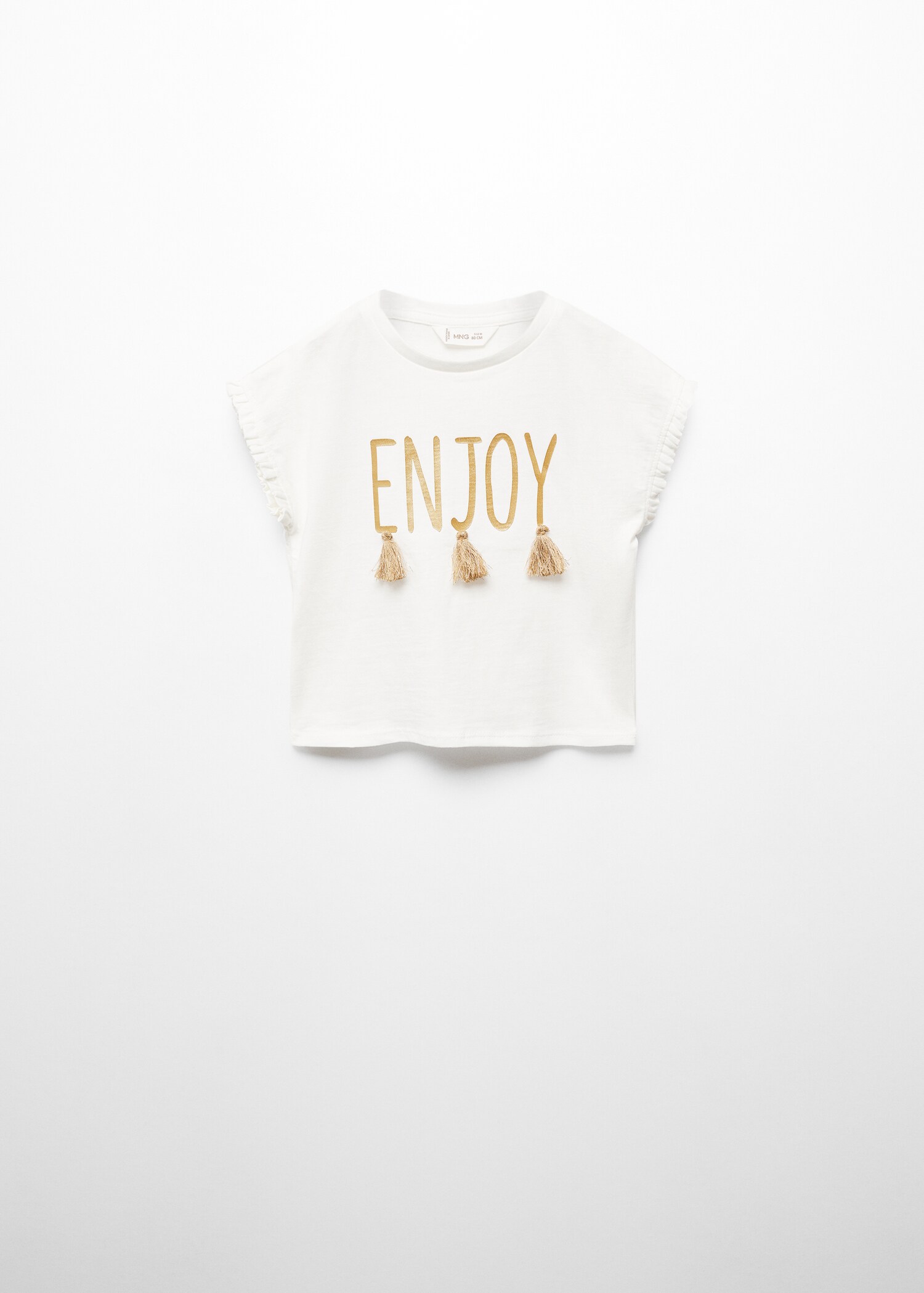 Fringes printed T-shirt - Article without model
