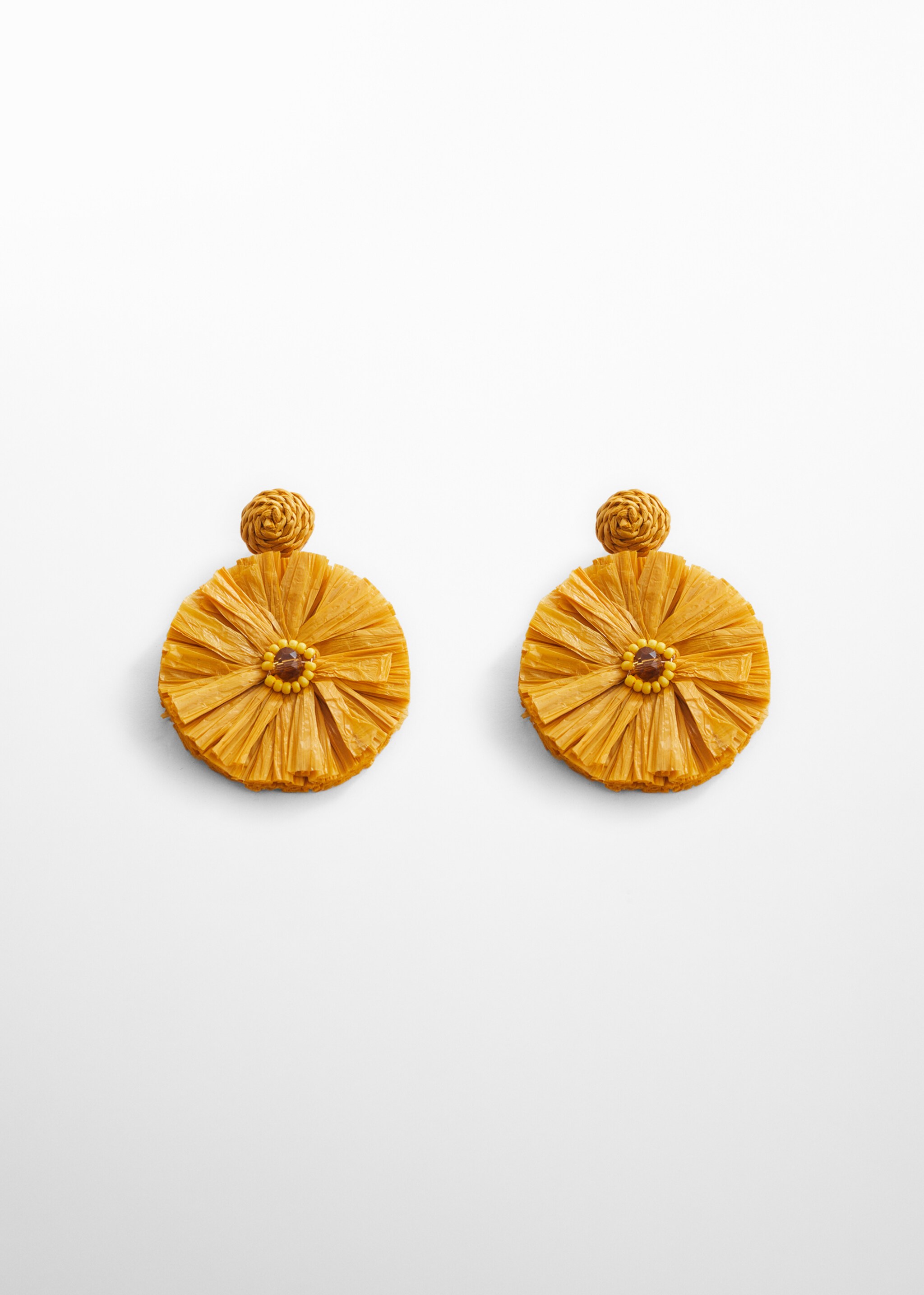 Pendientes rafia - Artículo sin modelo