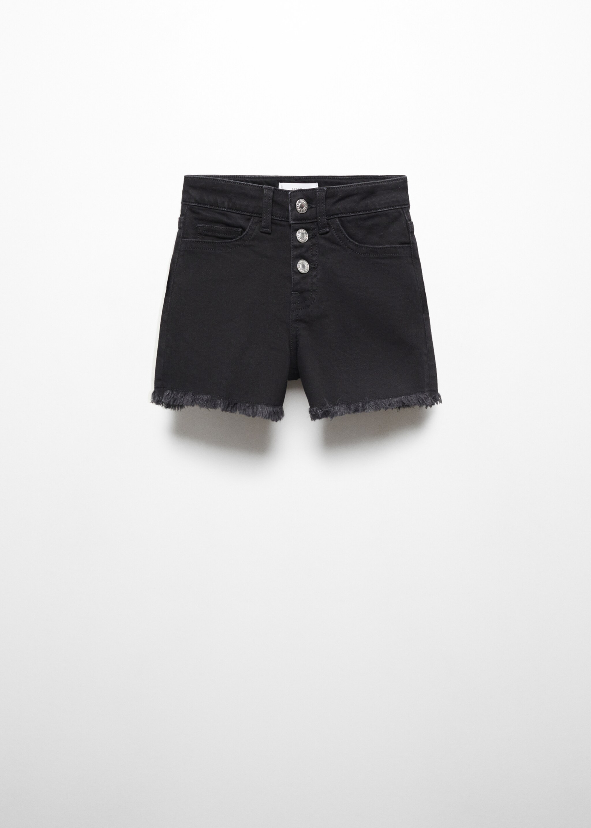 Pantaloni scurți denim nasturi - Articol fără model